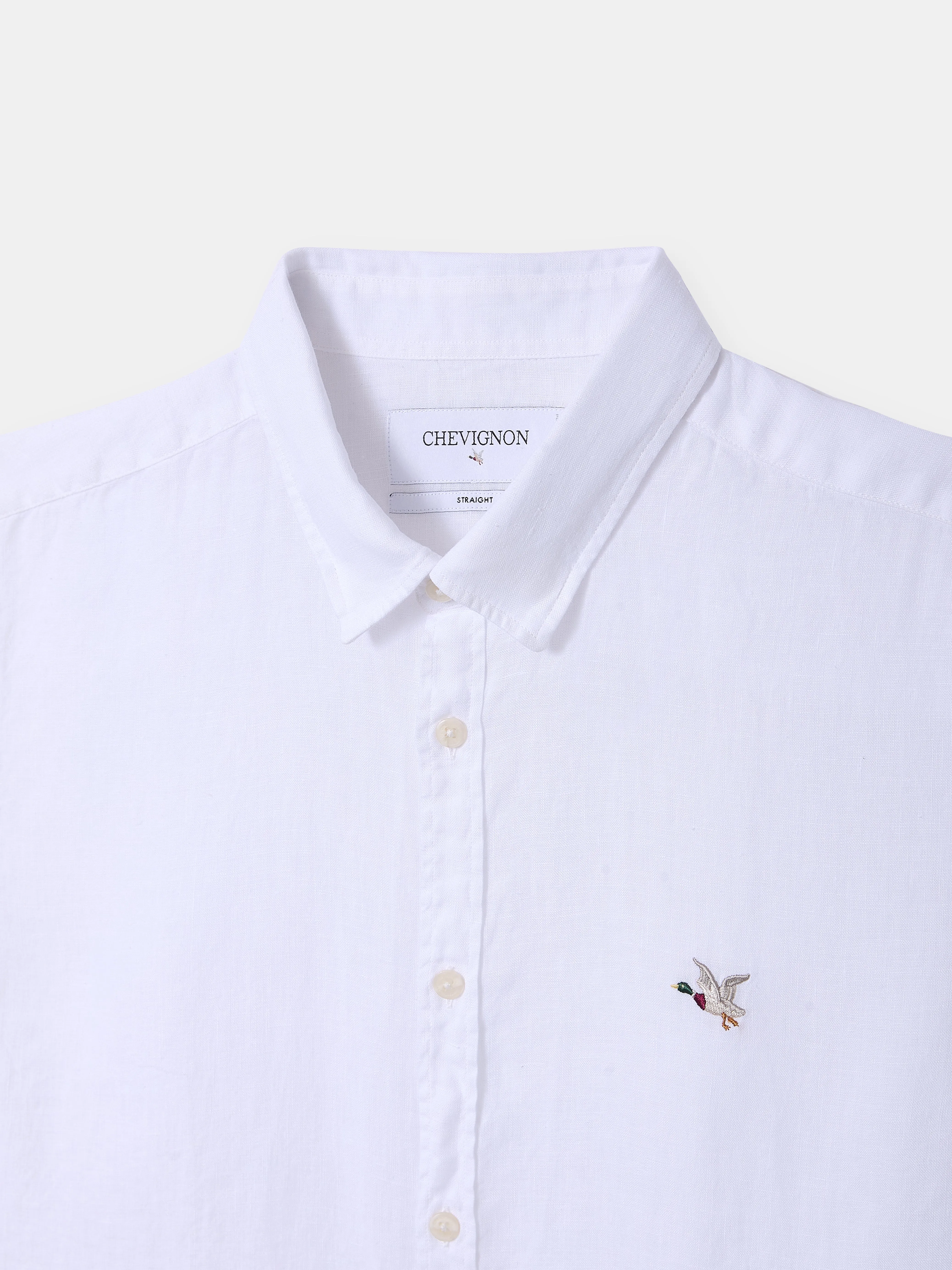 LEINENHEMD KR.ARM WEISS sold by Chevignon product image thumbnail 5