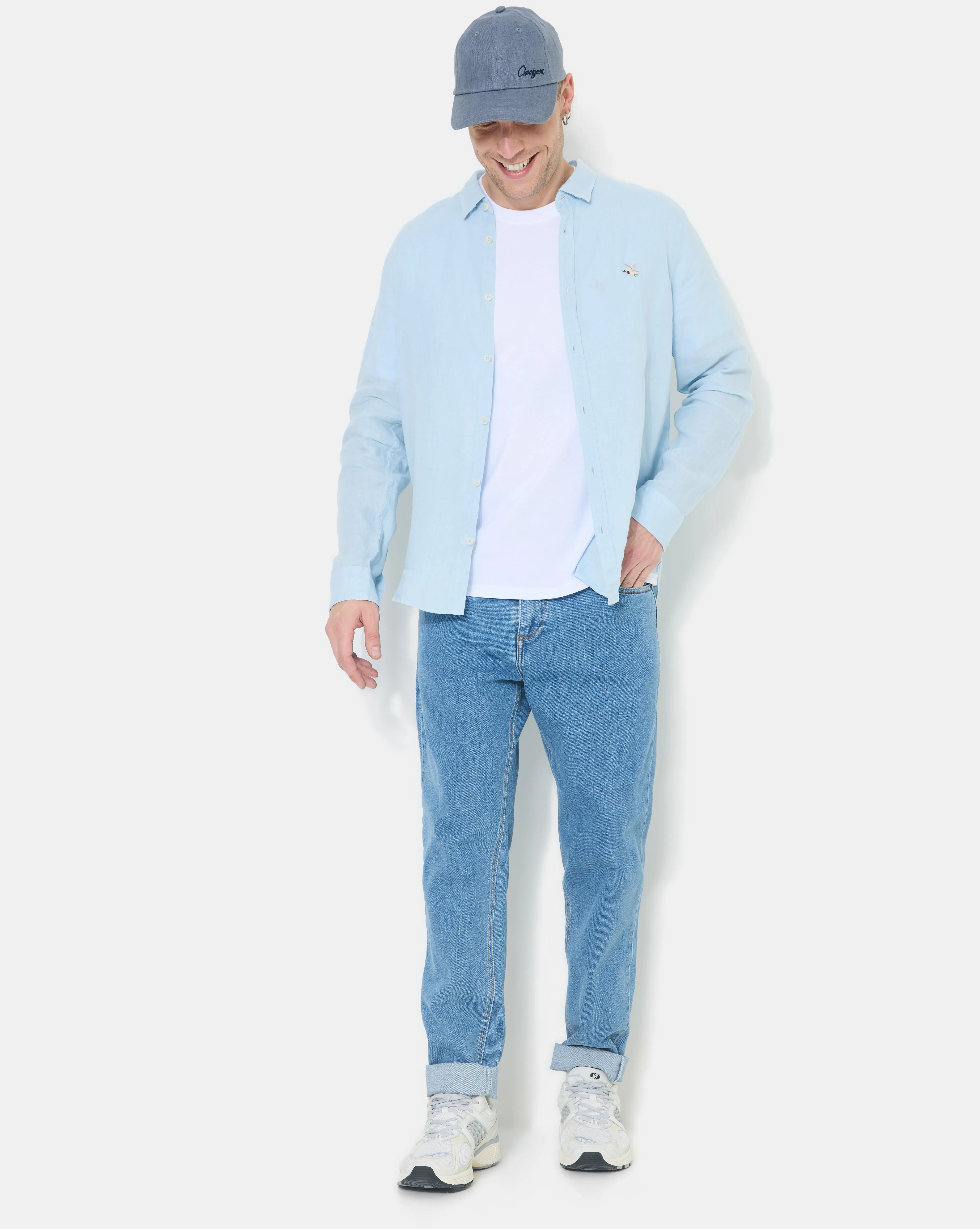HEMD LEINEN LZ HELLBLAU sold by Chevignon product image thumbnail 5