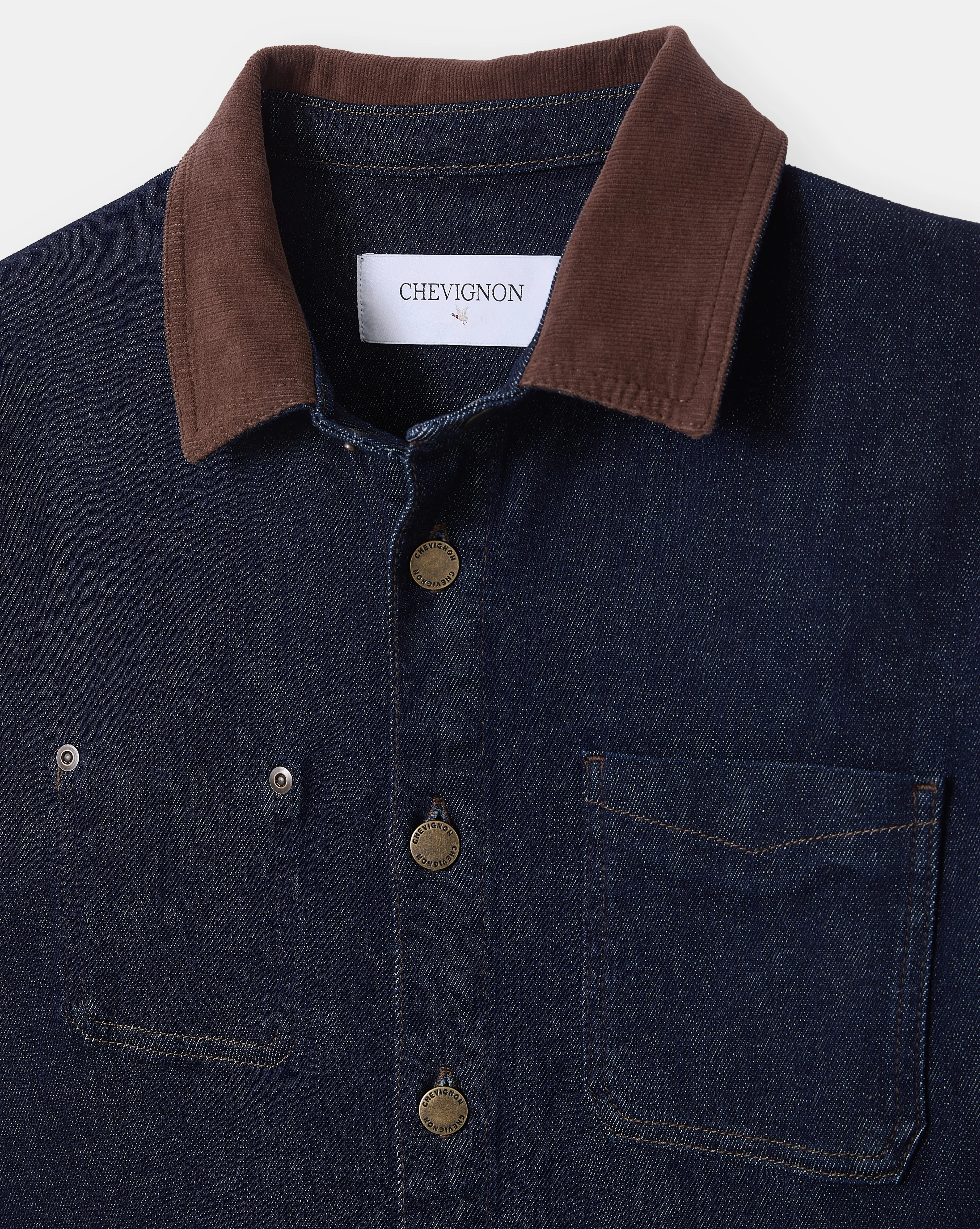 ÜBERHEMD DEREK MARINEBLAU sold by Chevignon product image thumbnail 4