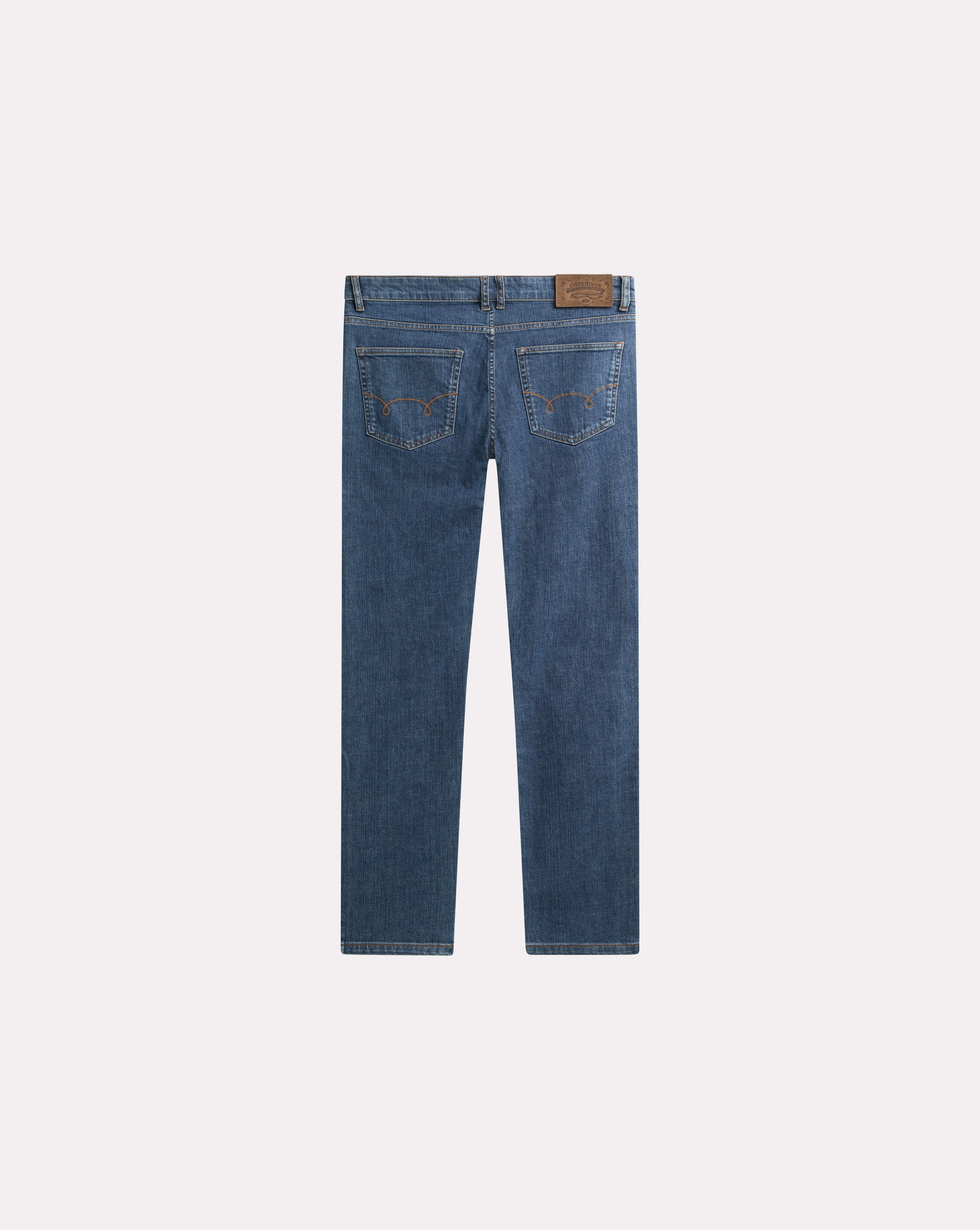 MARINEBLAUE JEANS AUS GERADEEM DENIM sold by Chevignon product image thumbnail 4