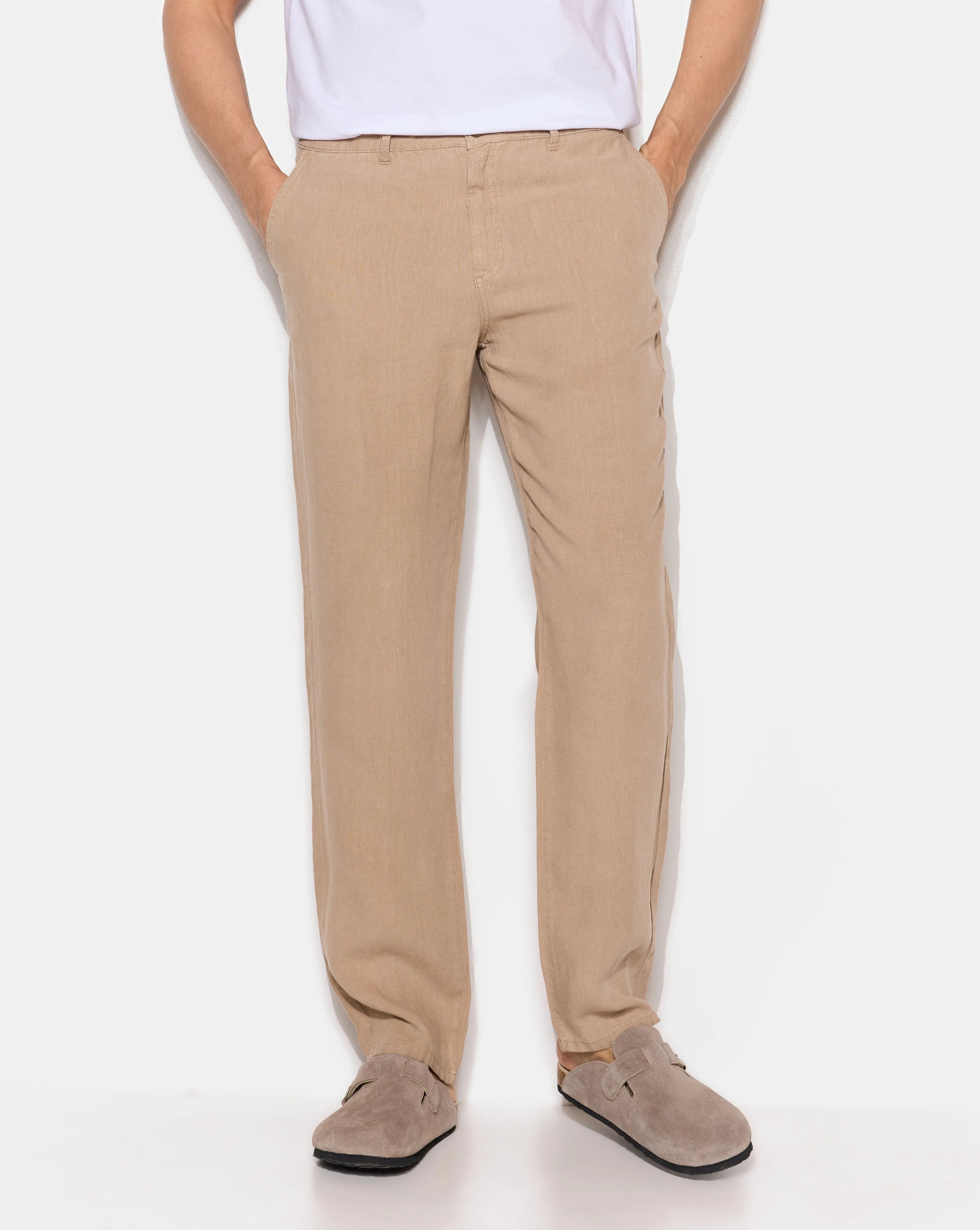 CHINO LEINEN BEIGE sold by Chevignon product image thumbnail 3