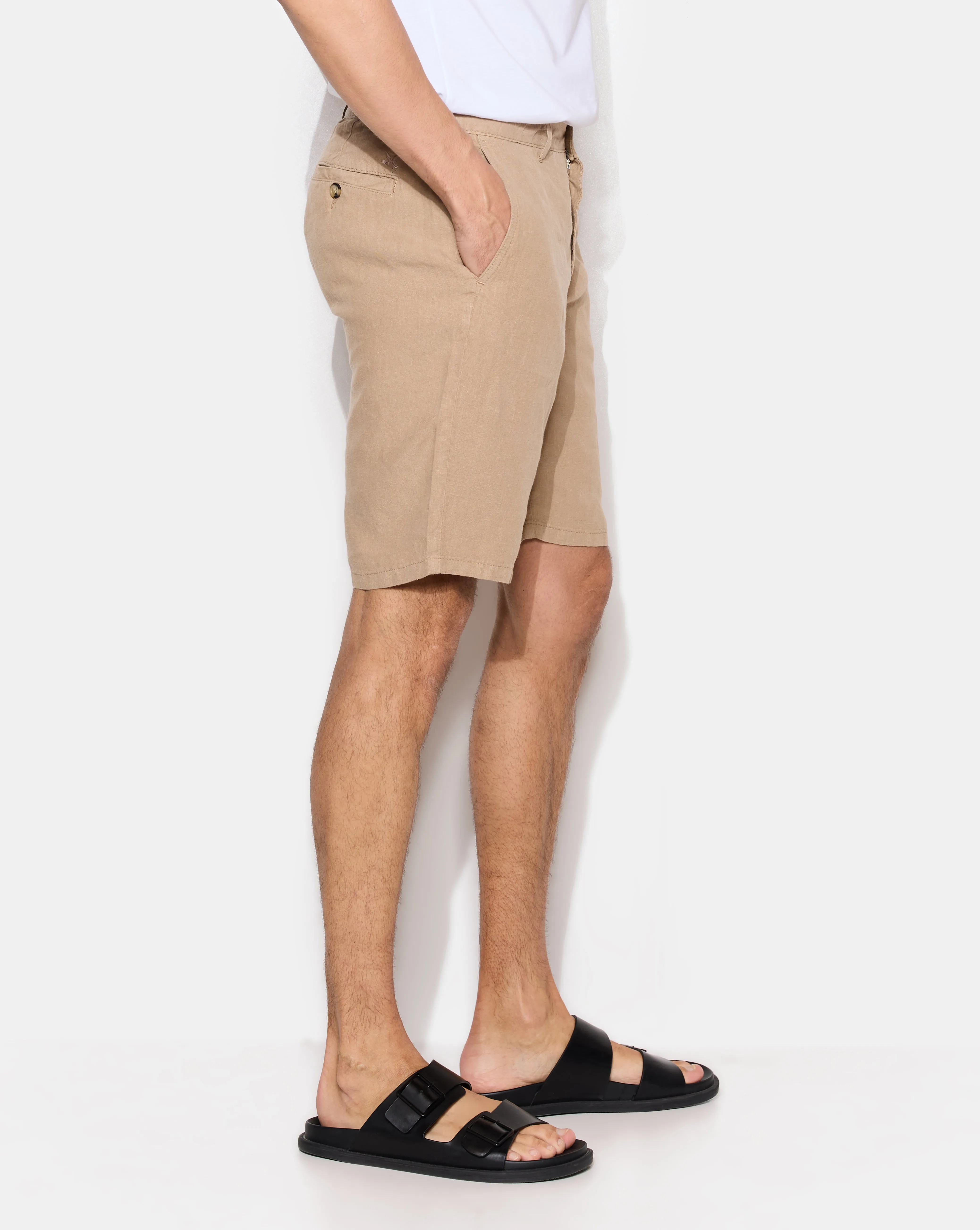 LEINEN-SHORTS BEIGE sold by Chevignon product image thumbnail 5