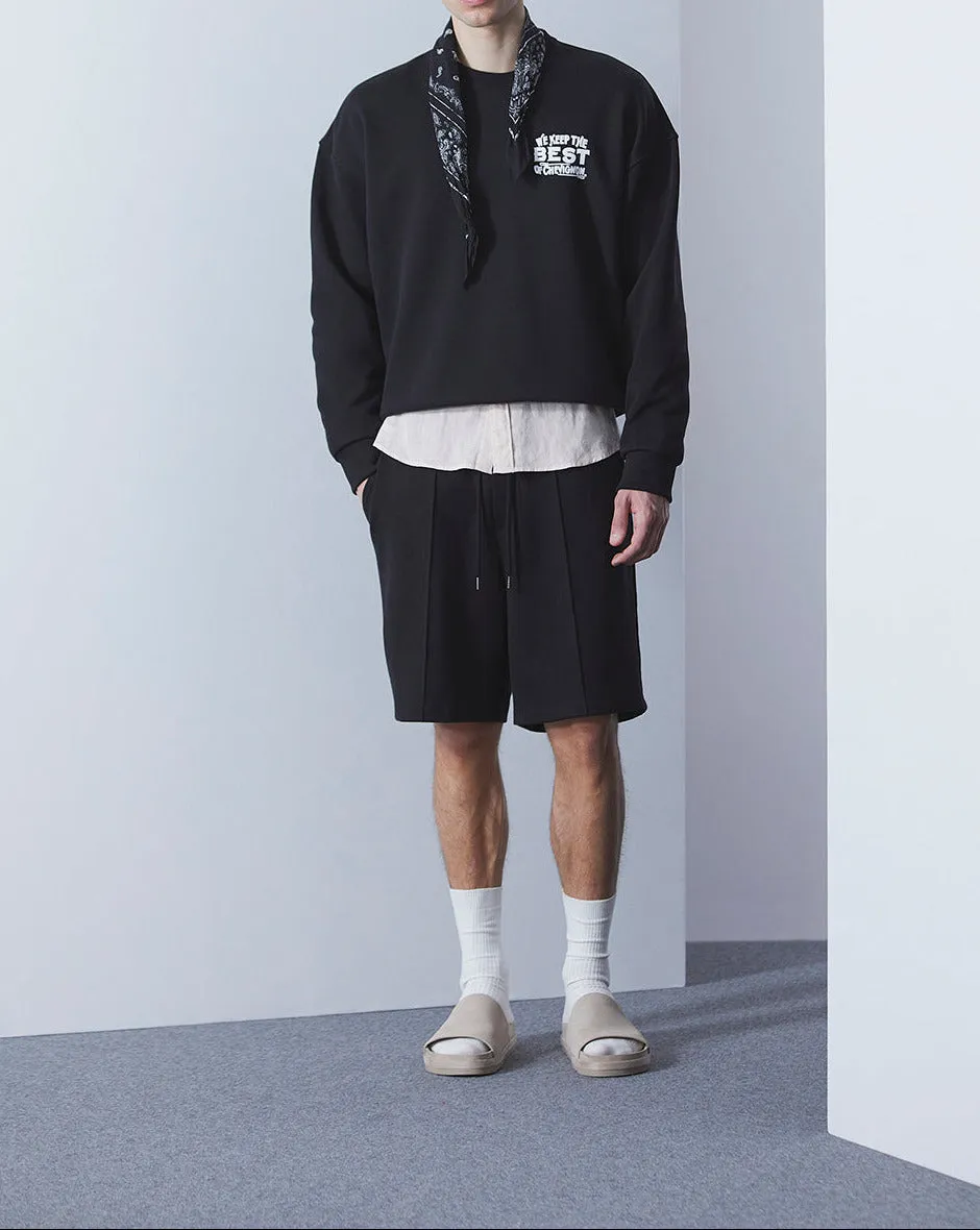 SCHWARZES OVERSIZE-SWEATSHIRT sold by Chevignon