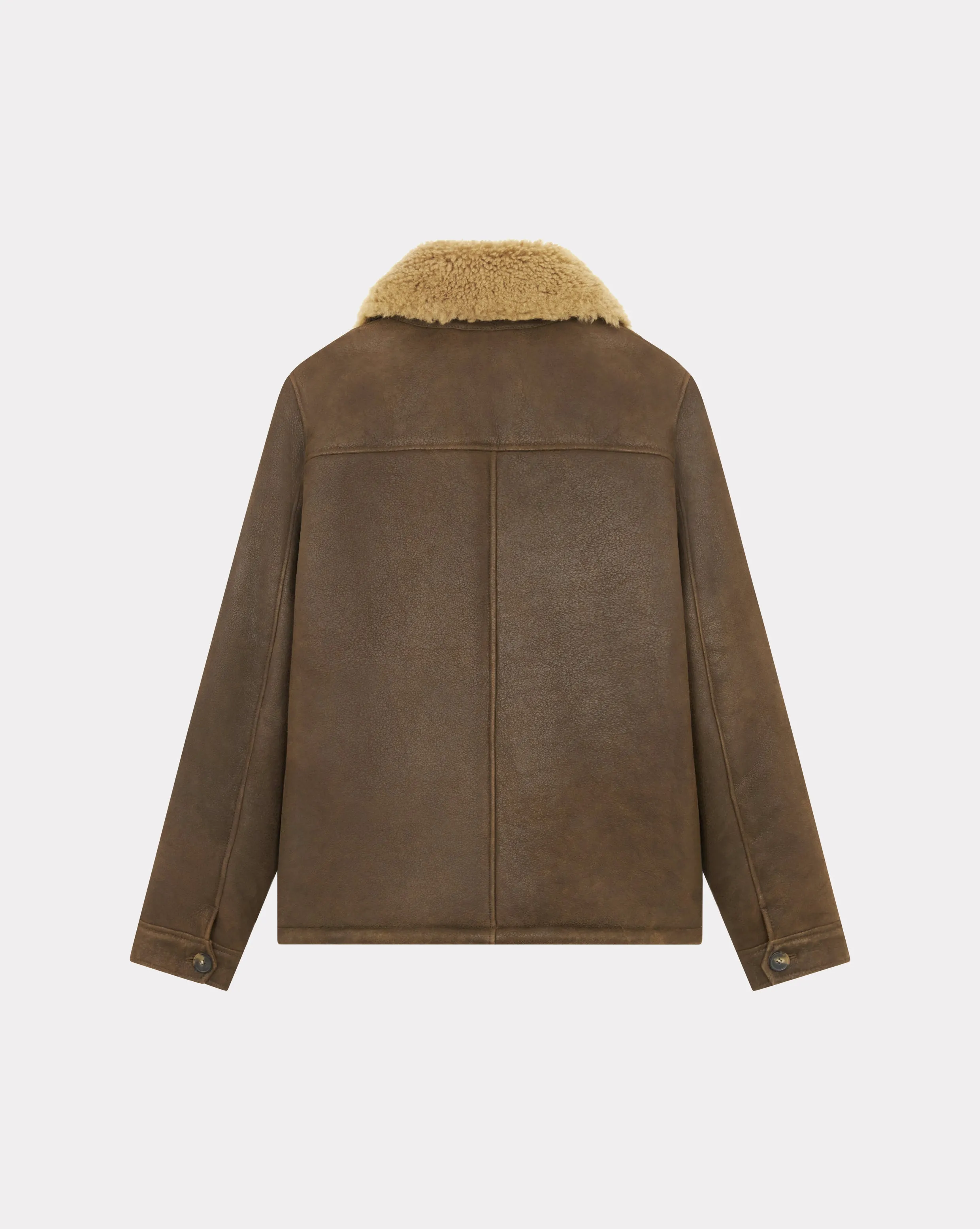 BRAUNE V-SHEARLING-LEDERJACKE sold by Chevignon product image thumbnail 2