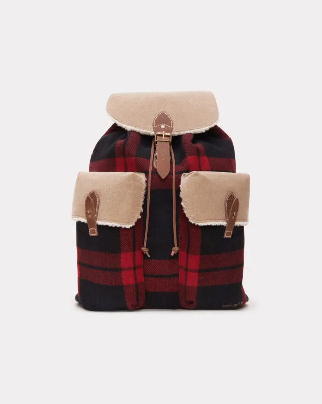 SAC A DOS BACKPACK ROUGE made by Chevignon