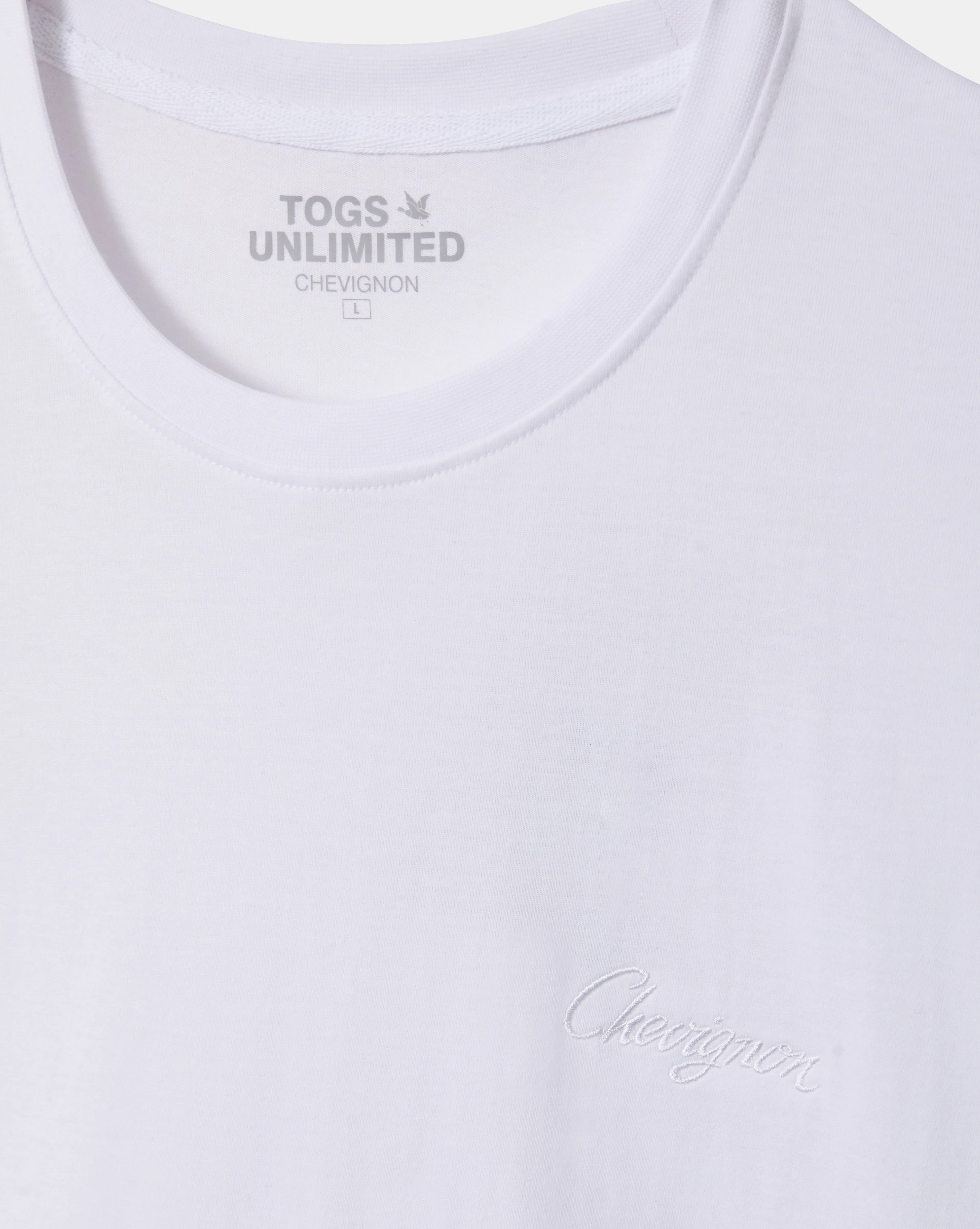 T-SHIRT TEE CUSTOM BLANC sold by Chevignon product image thumbnail 4