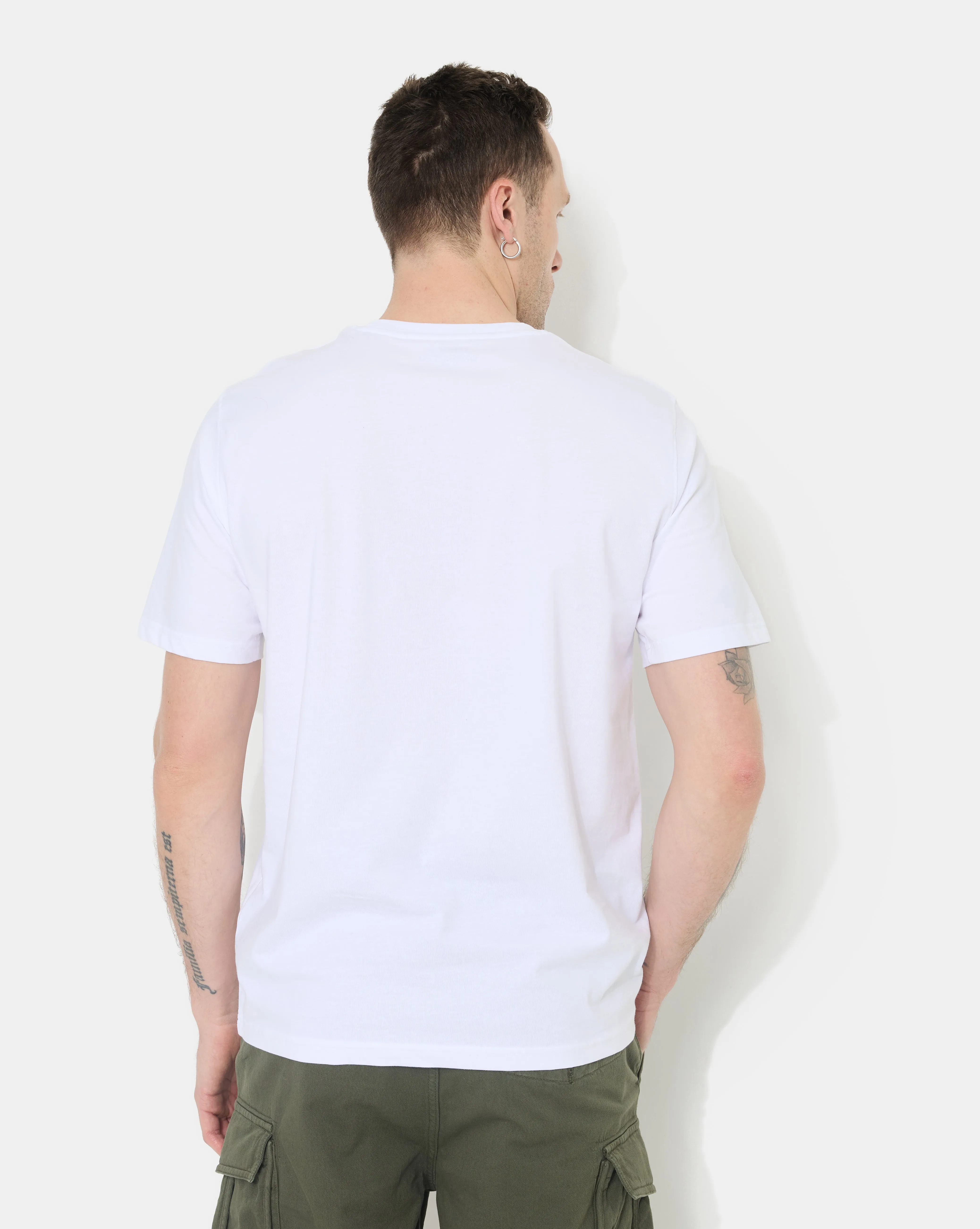 T-SHIRT TEE CUSTOM BLANC sold by Chevignon product image thumbnail 3