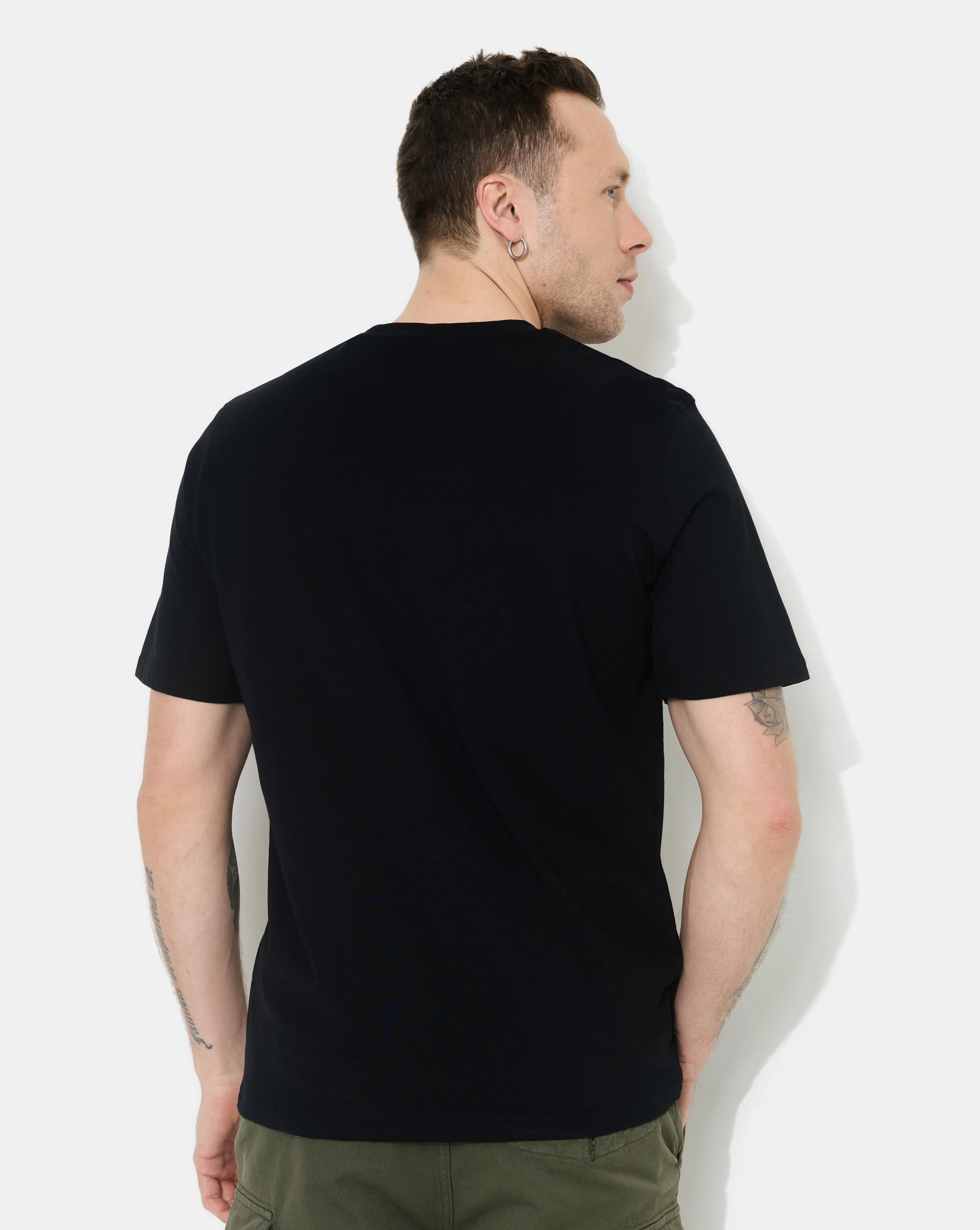 T-SHIRT TEE CUSTOM NOIR sold by Chevignon product image thumbnail 3
