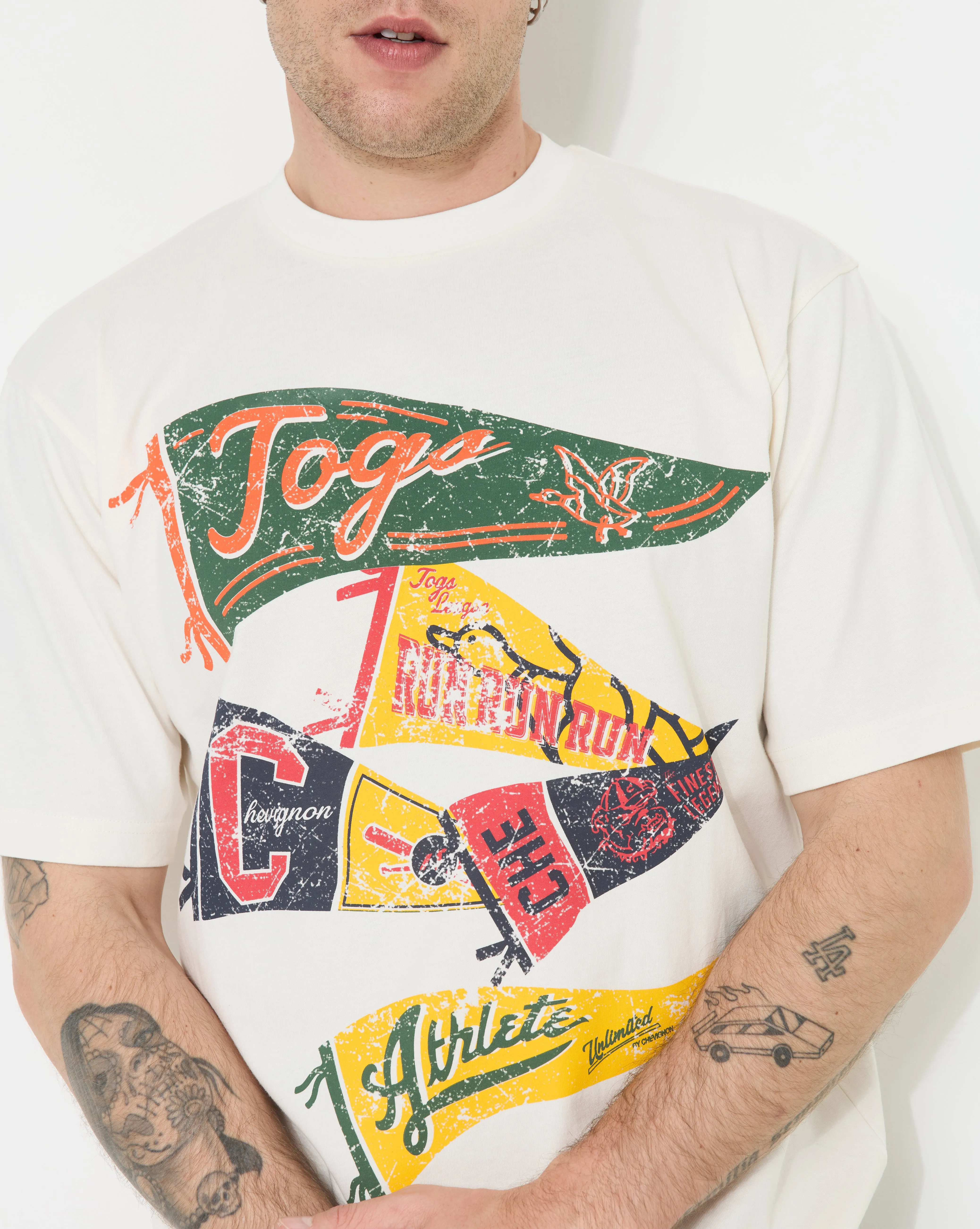 T-SHIRT DYLAN ÉCRU sold by Chevignon product image thumbnail 5