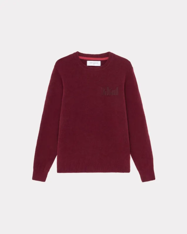 PULLOVER CITY WOLLE BURGUND made by Chevignon