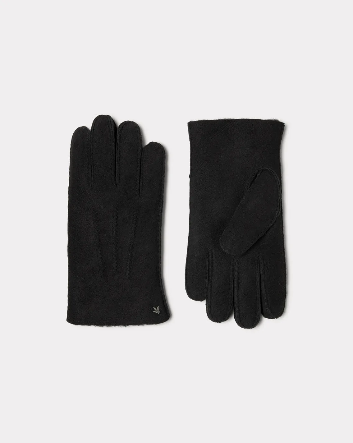 GANTS COSY EN CUIR NOIR sold by Chevignon