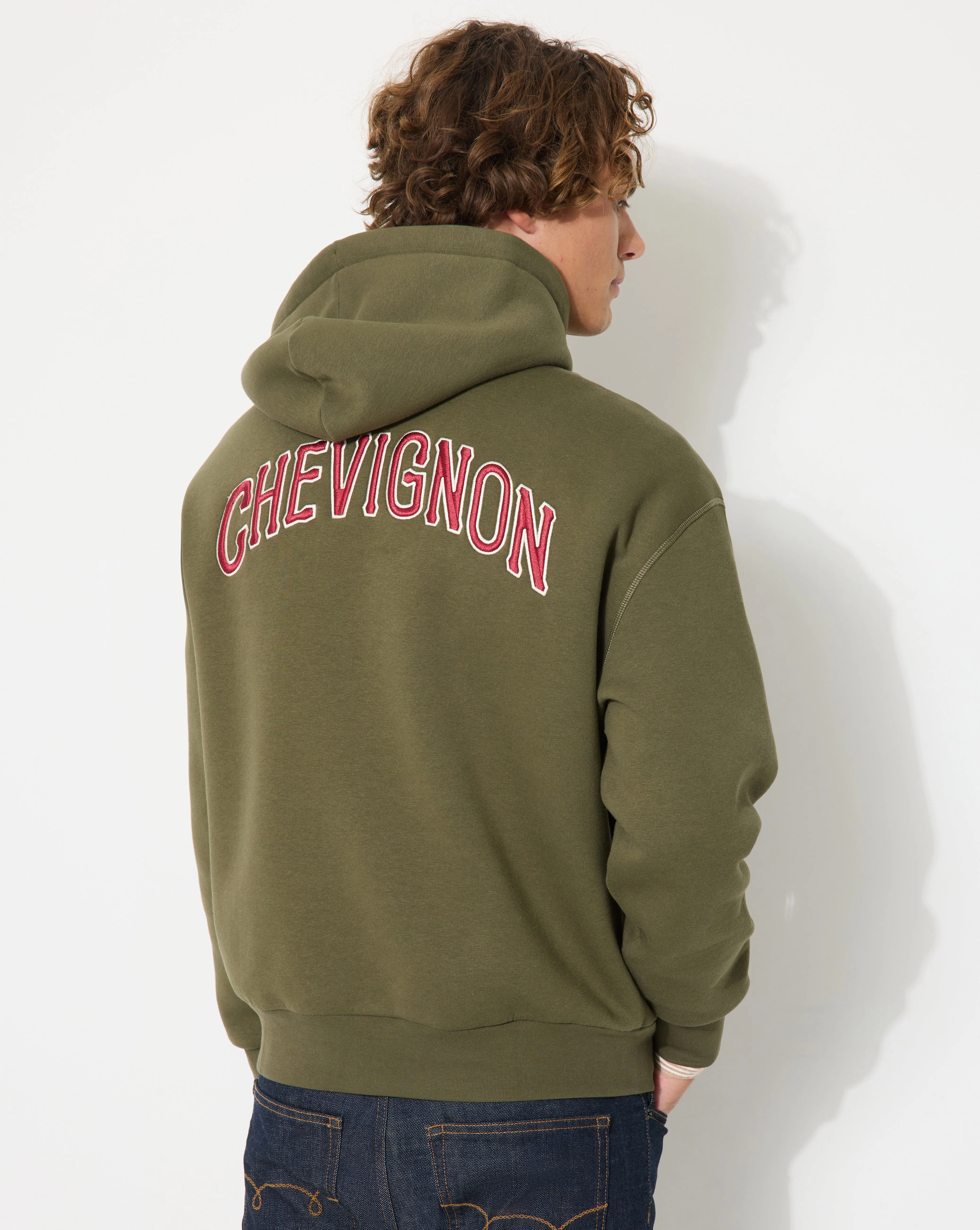 Sweatshirt-Hoodie 90 Khaki sold by Chevignon product image thumbnail 3