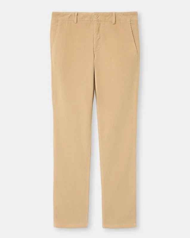 CHINO VELOURS BEIGE made by Chevignon