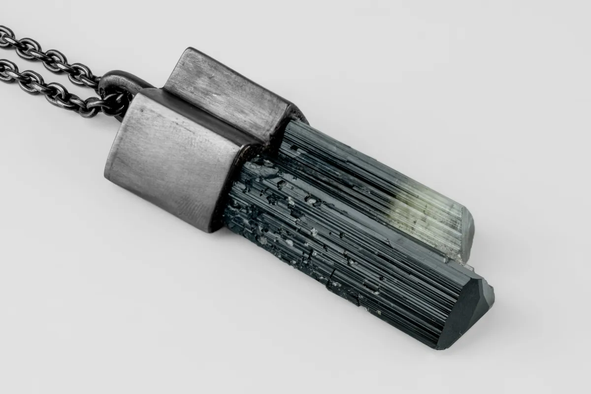 Talisman Necklace (Schorl, KA+SCHR) sold by Parts of Four