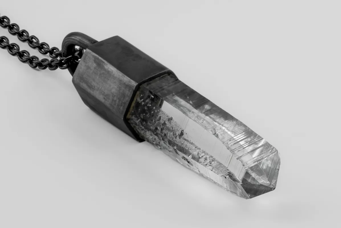 Talisman Necklace (Lemurian Quartz, KA+LEM) sold by Parts of Four