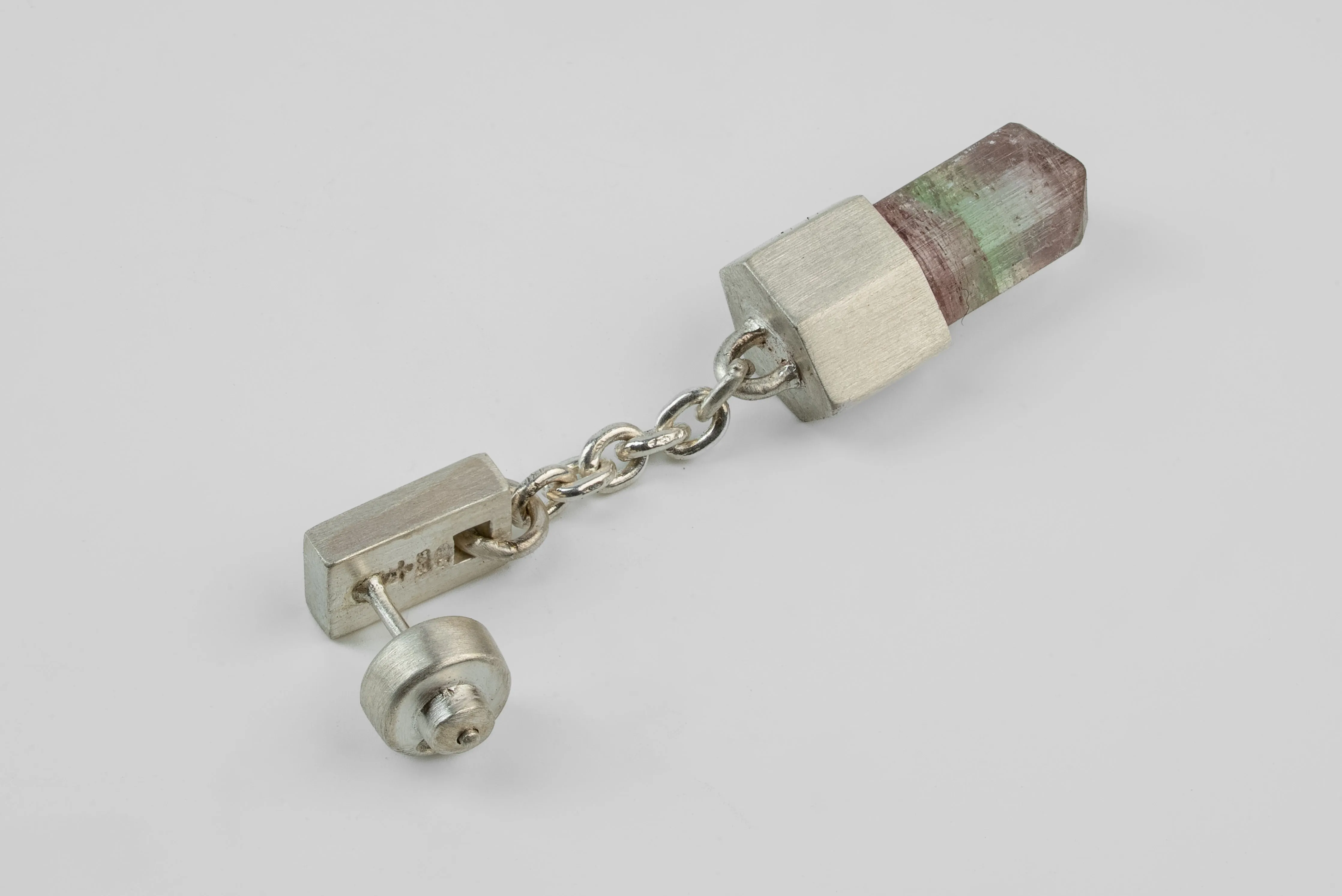 Talisman Dangle Earring (Rubellite, MA+RBL) sold by Parts of Four product image thumbnail 2