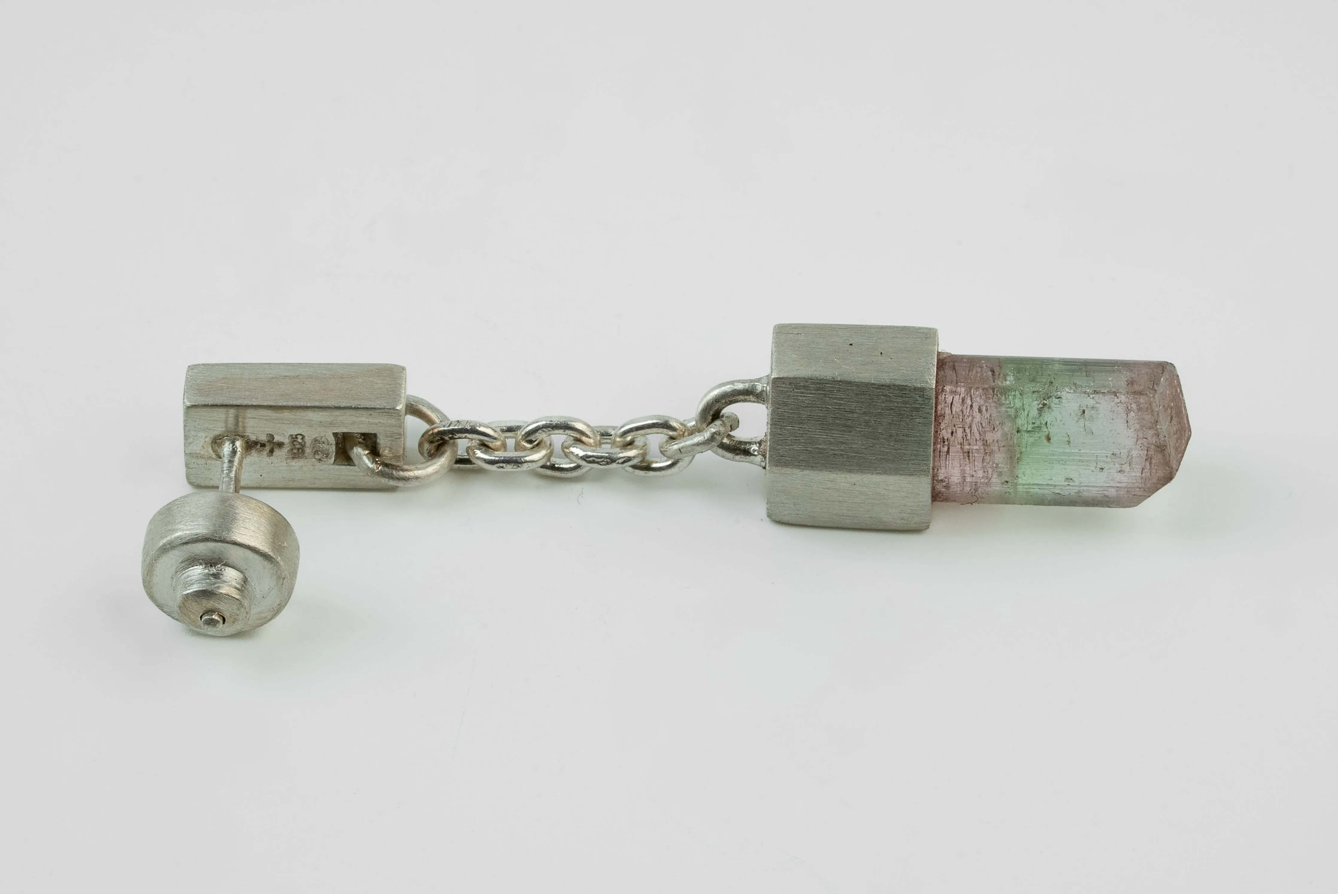 Talisman Dangle Earring (Rubellite, MA+RBL) sold by Parts of Four product image thumbnail 3