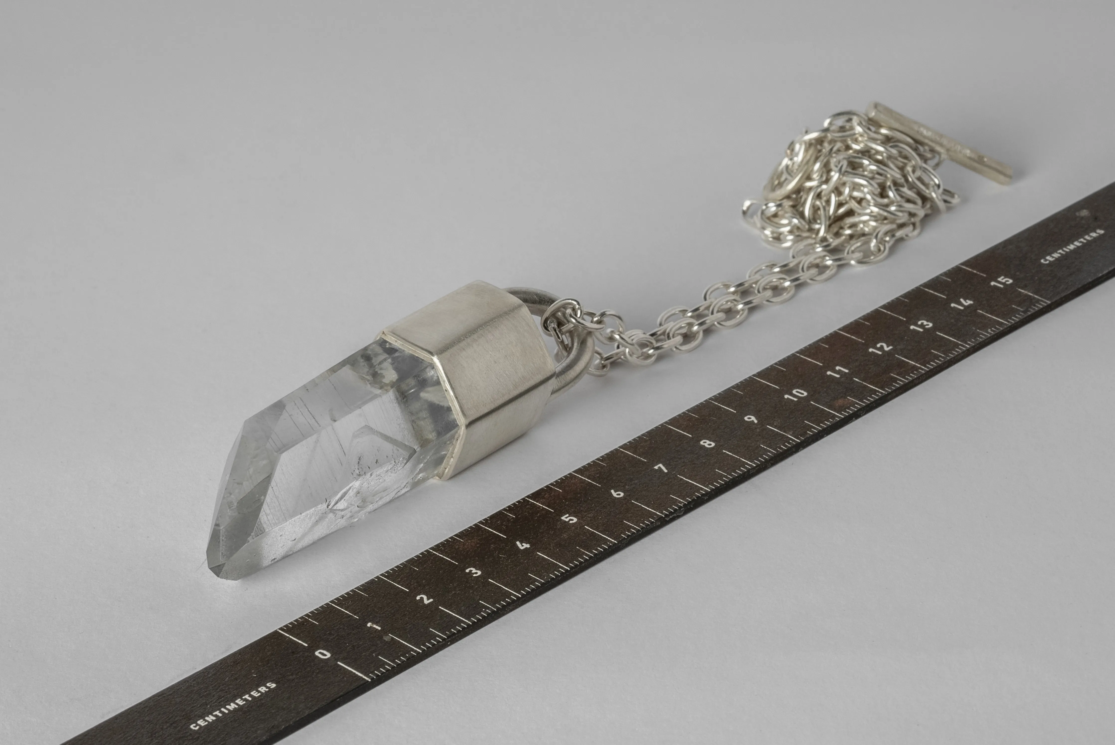 Talisman Necklace (Lemurian Quartz, MA+LEM) sold by Parts of Four product image thumbnail 4