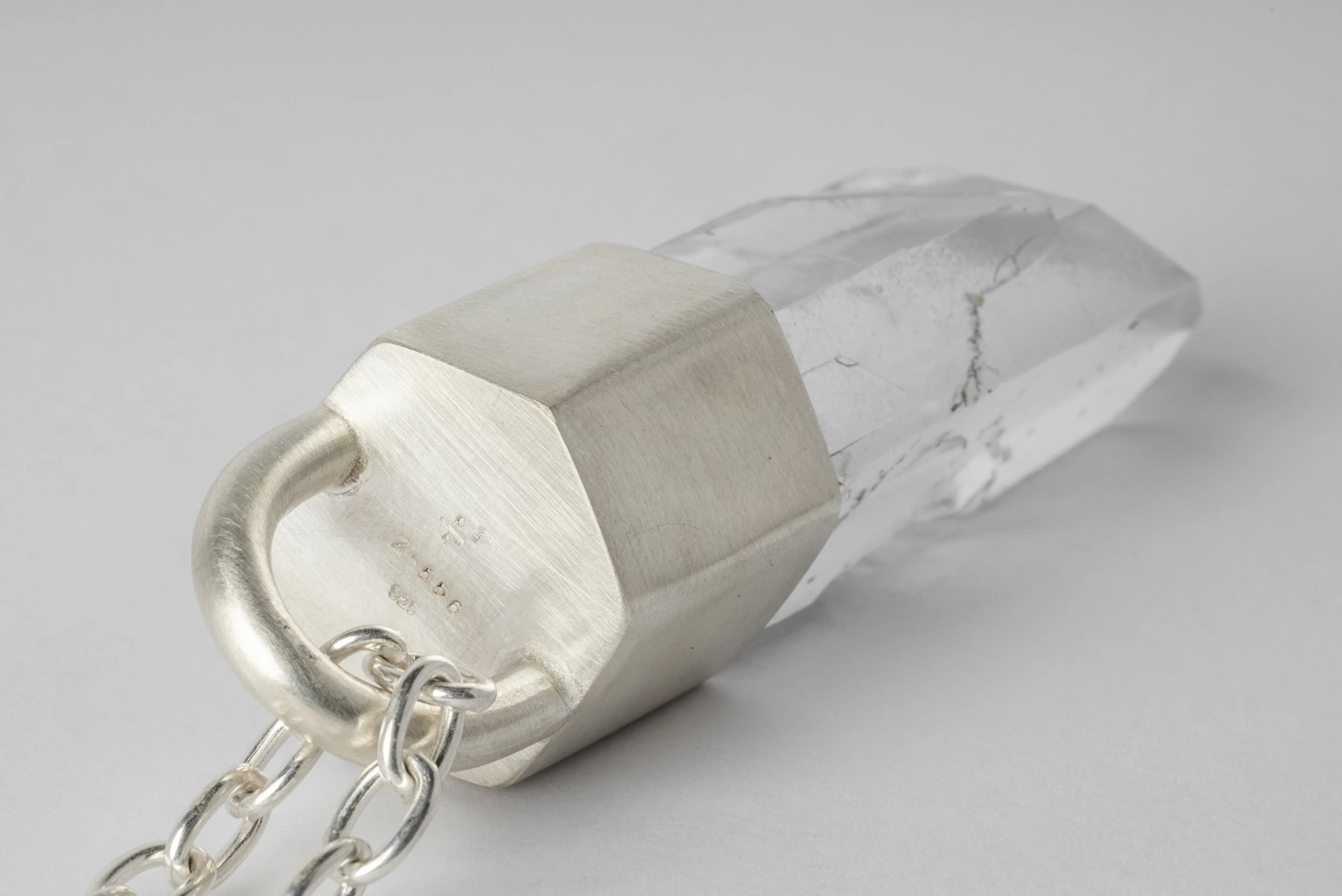 Talisman Necklace (Lemurian Quartz, MA+LEM) sold by Parts of Four product image thumbnail 2