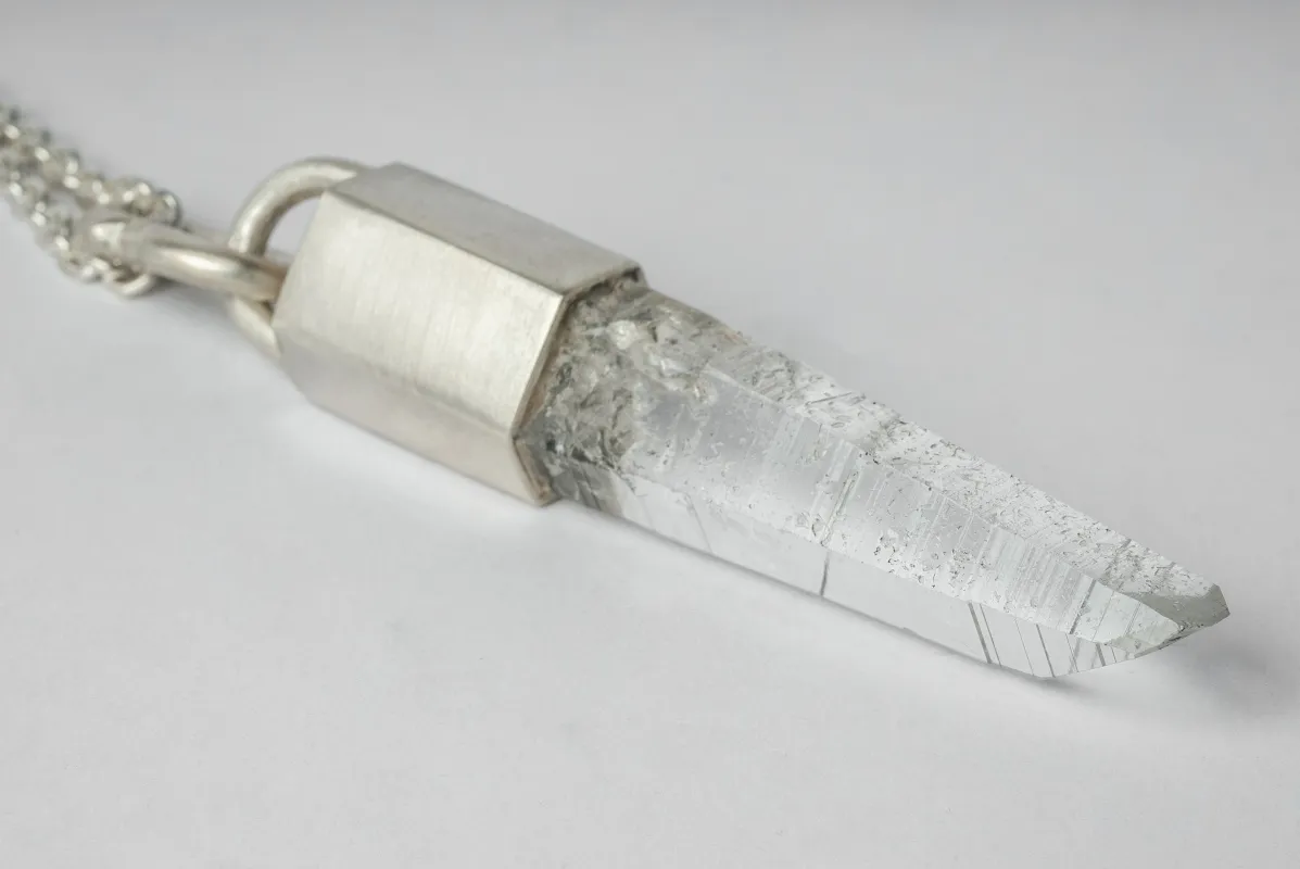 Talisman Necklace (Deco Linked, Lemurian Quartz, MA+LEM) sold by Parts of Four