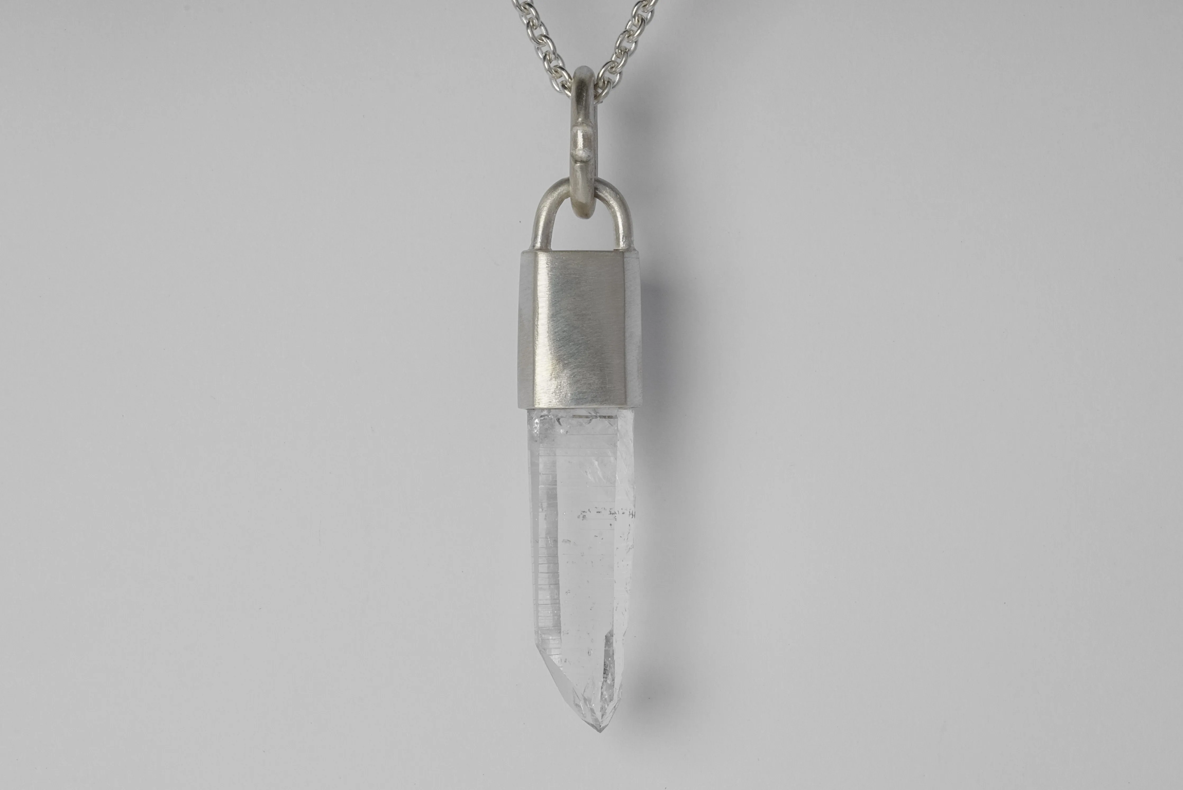 Talisman Necklace (Deco Linked, Lemurian Quartz, MA+LEM) sold by Parts of Four product image thumbnail 3