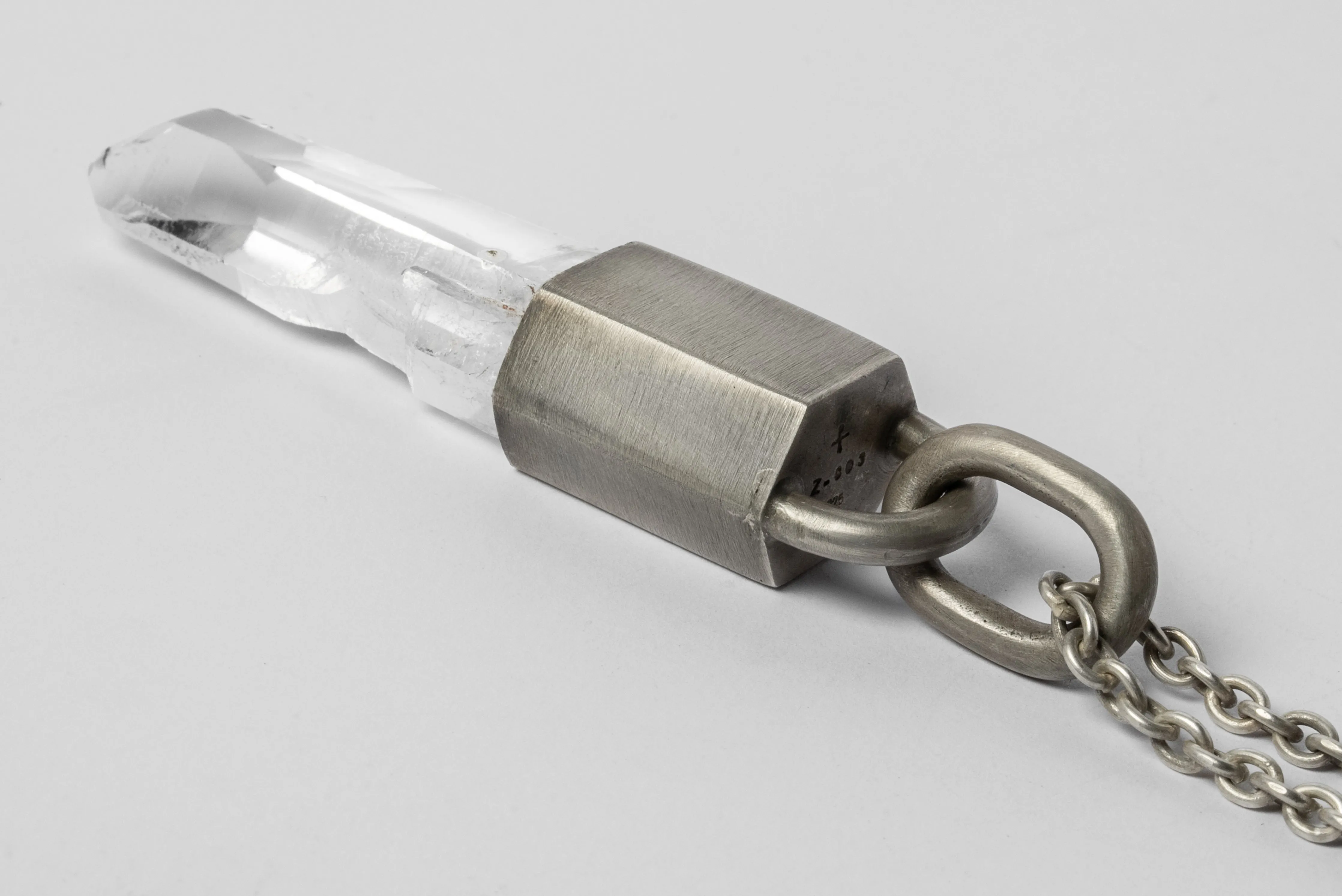 Talisman Necklace (Linked, Lemurian Quartz, DA+LEM) sold by Parts of Four product image thumbnail 3