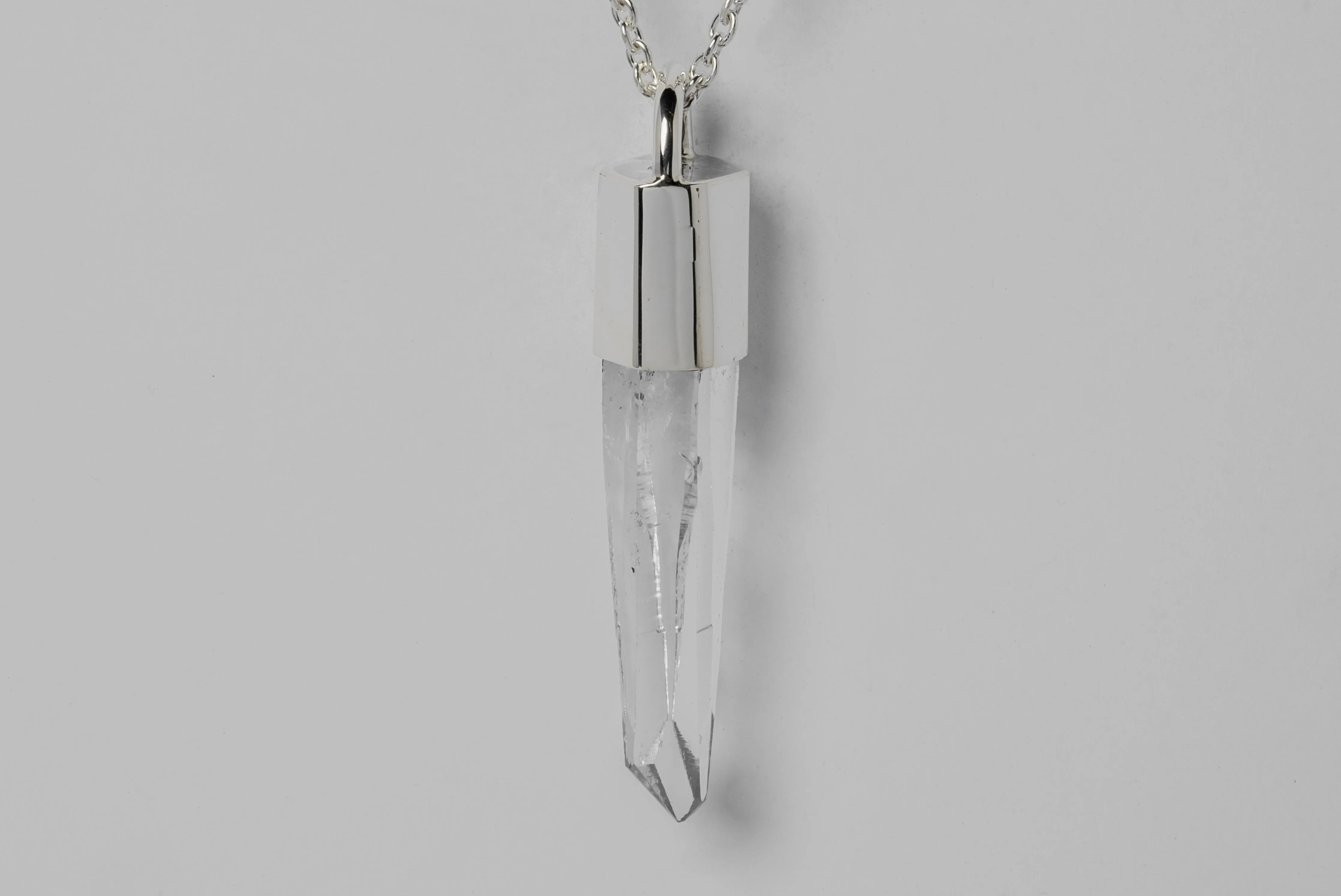 Talisman Necklace (Lemurian Quartz, PA+LEM) sold by Parts of Four product image thumbnail 3