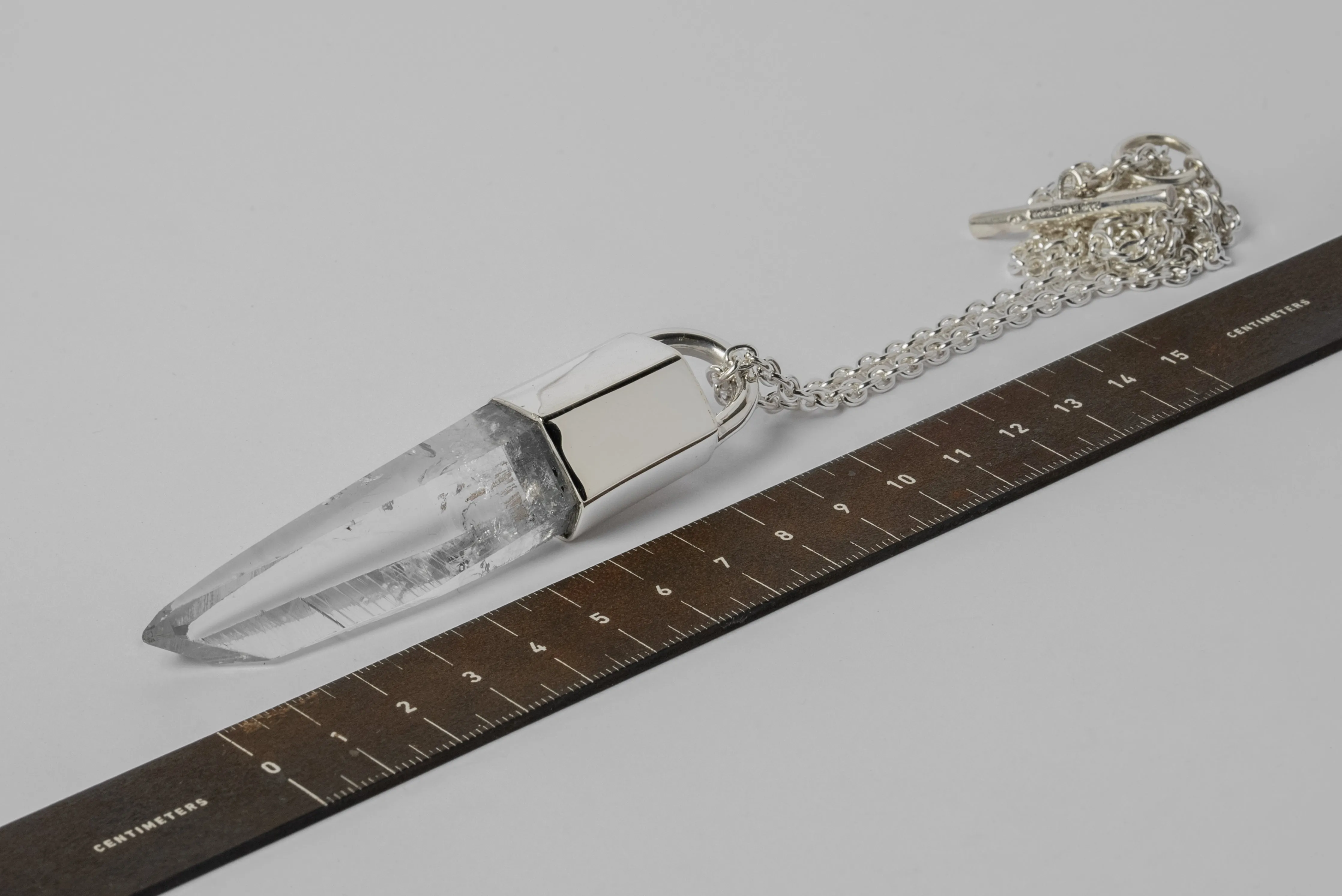 Talisman Necklace (Lemurian Quartz, PA+LEM) sold by Parts of Four product image thumbnail 4