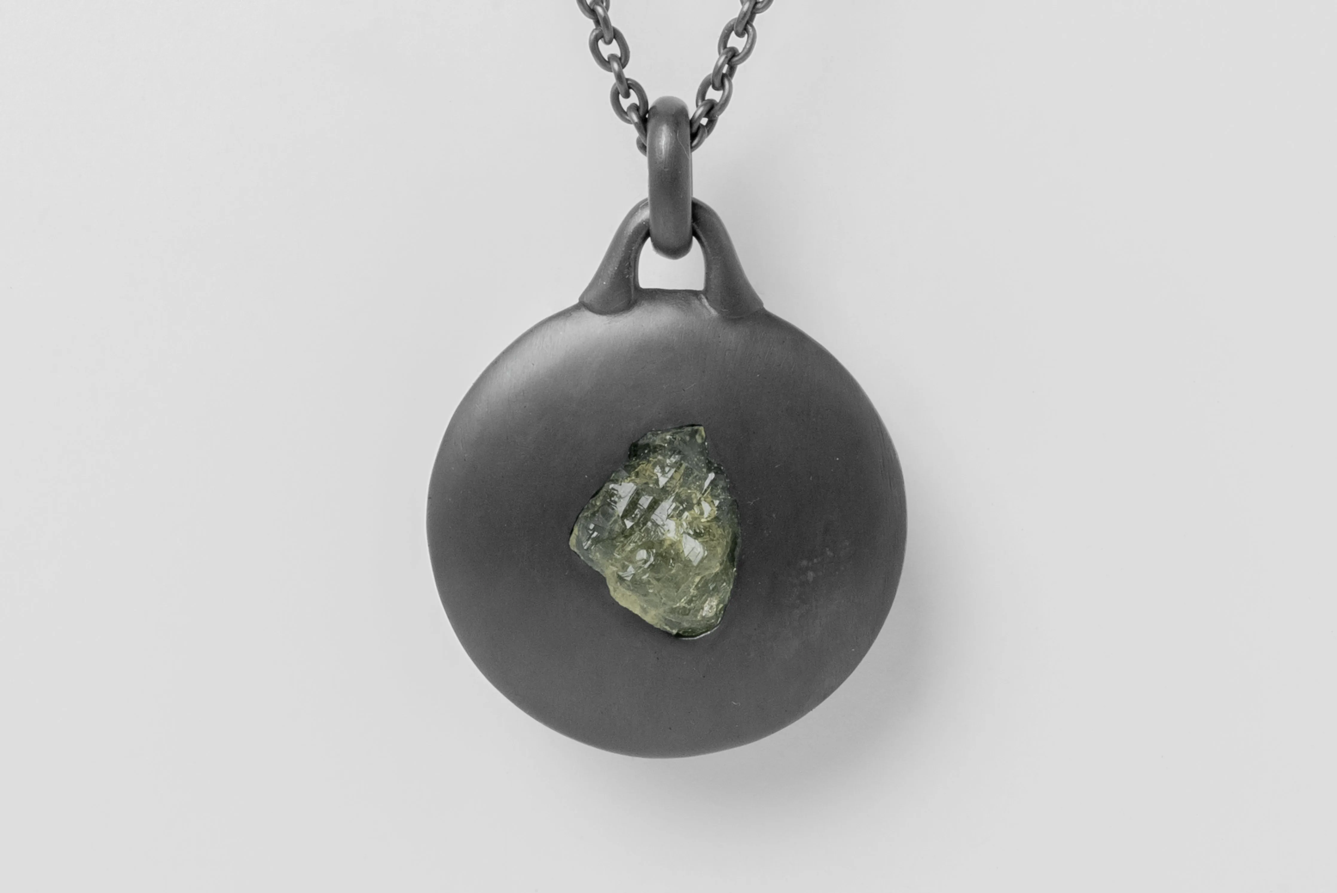 Morphed Disk Necklace (45mm, Heliodor, KA+HEL) sold by Parts of Four product image thumbnail 3