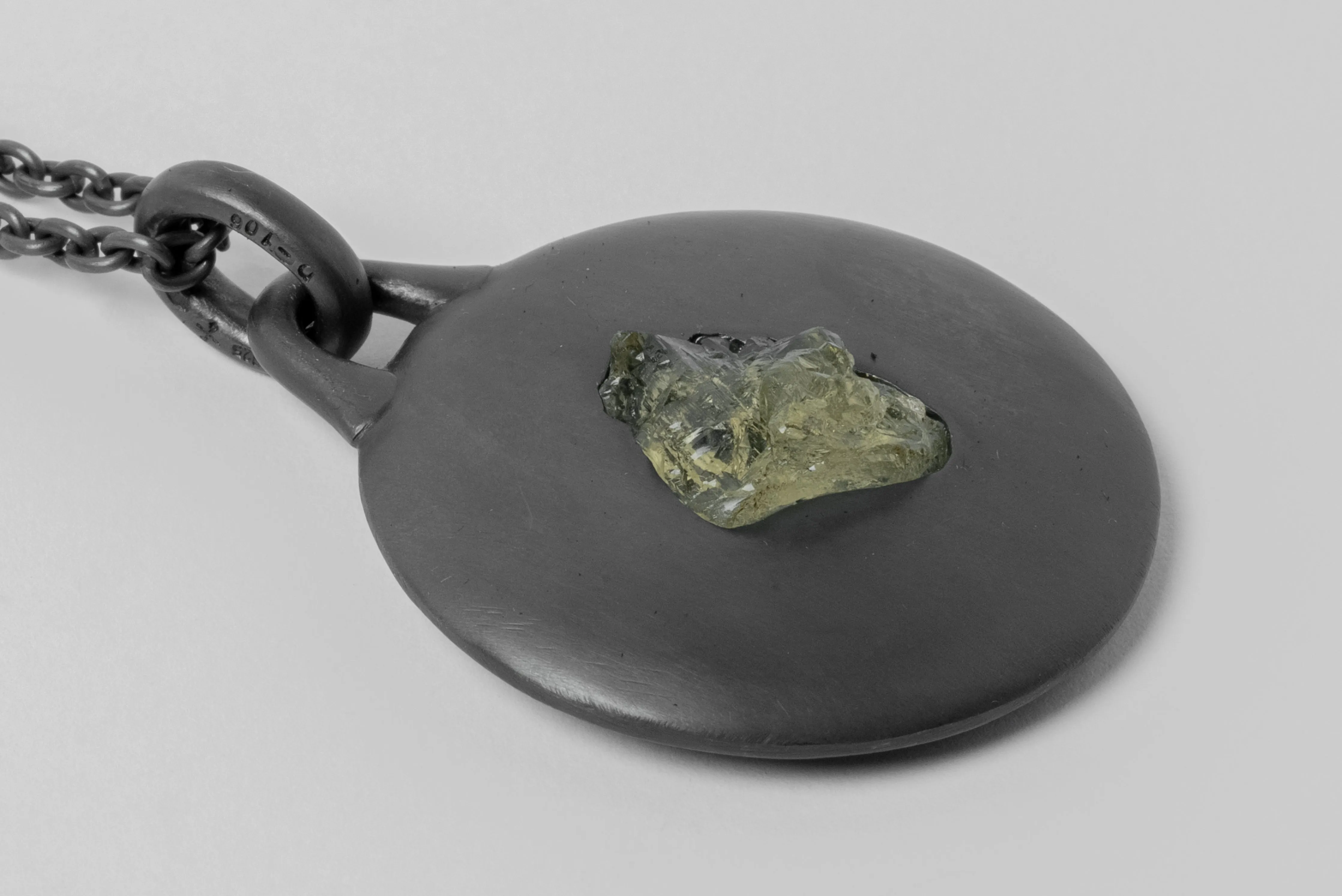 Morphed Disk Necklace (45mm, Heliodor, KA+HEL) sold by Parts of Four