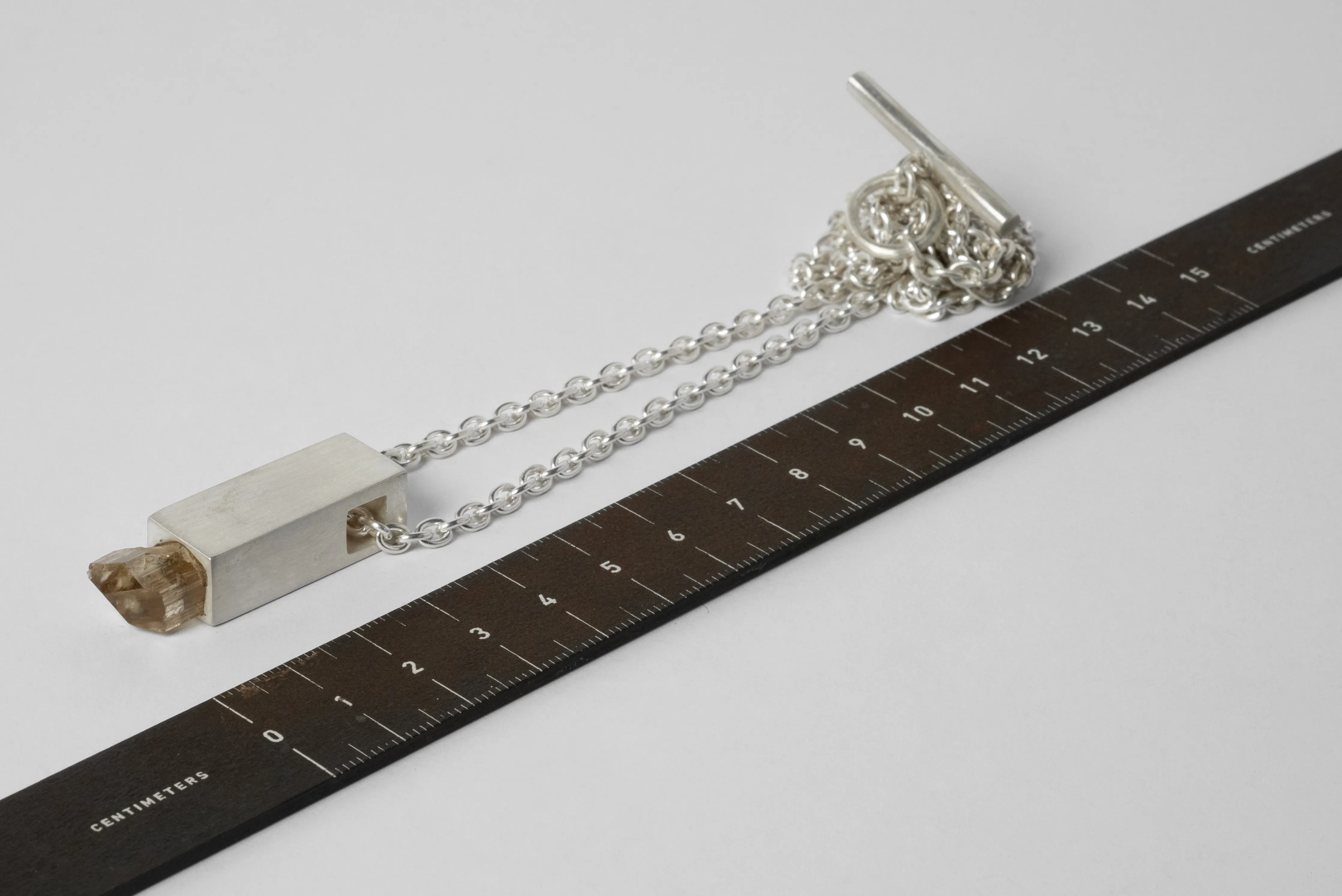 Talisman Cuboid Necklace (Scapolite, MA+SCAP) sold by Parts of Four product image thumbnail 4