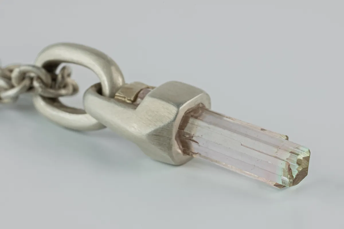 Talisman Necklace (50cm, Brace-Held, Healed, Elbaite, DA+ELB) sold by Parts of Four