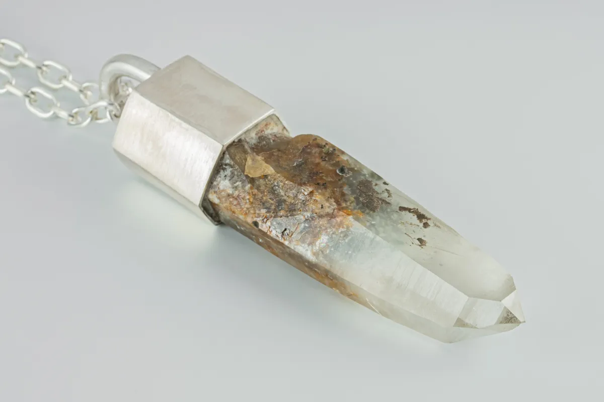 Talisman Necklace (Garden Quartz, MA+GQ) sold by Parts of Four