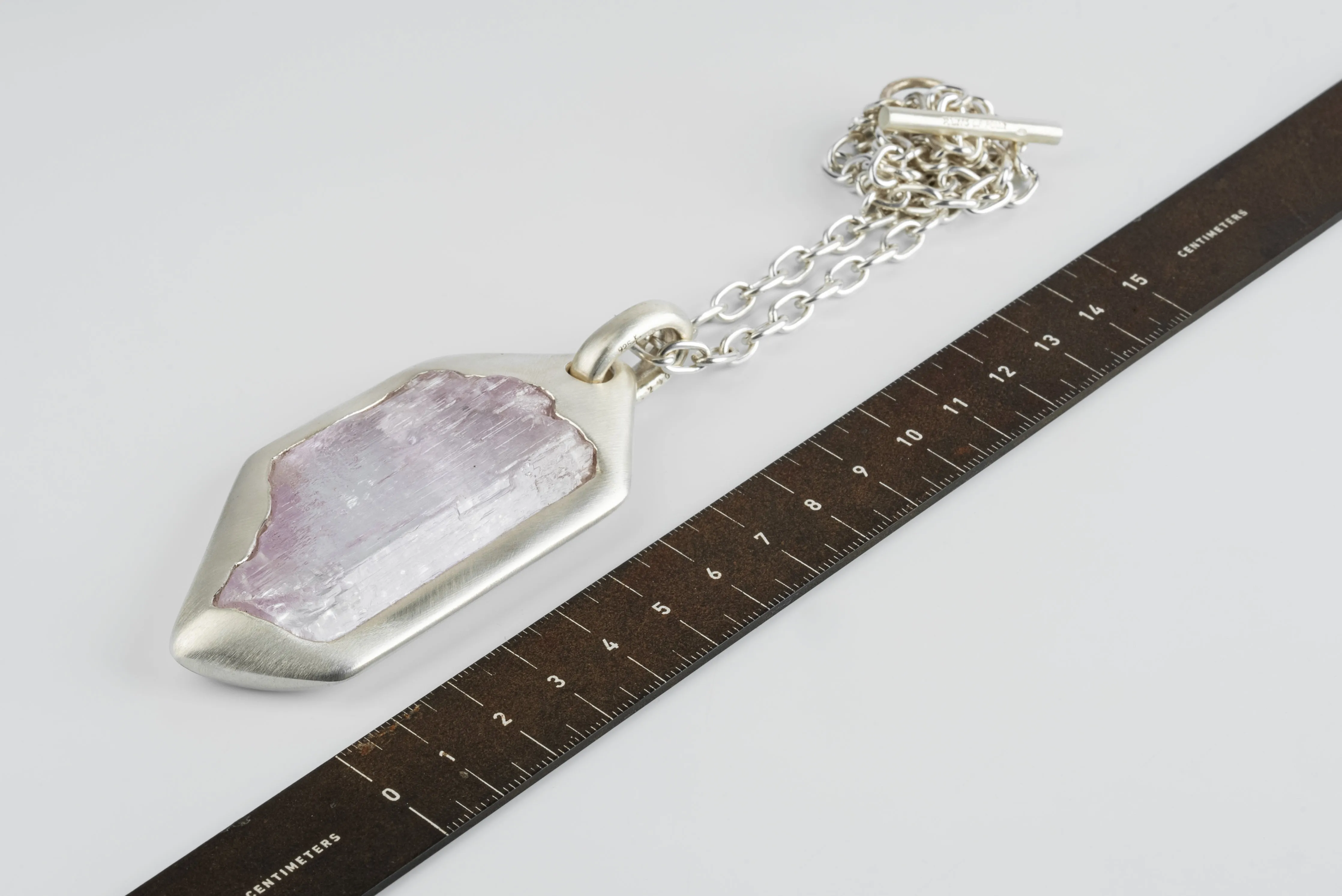 Halos Necklace (50cm, Pink Kunzite, MA+KUN) sold by Parts of Four product image thumbnail 4