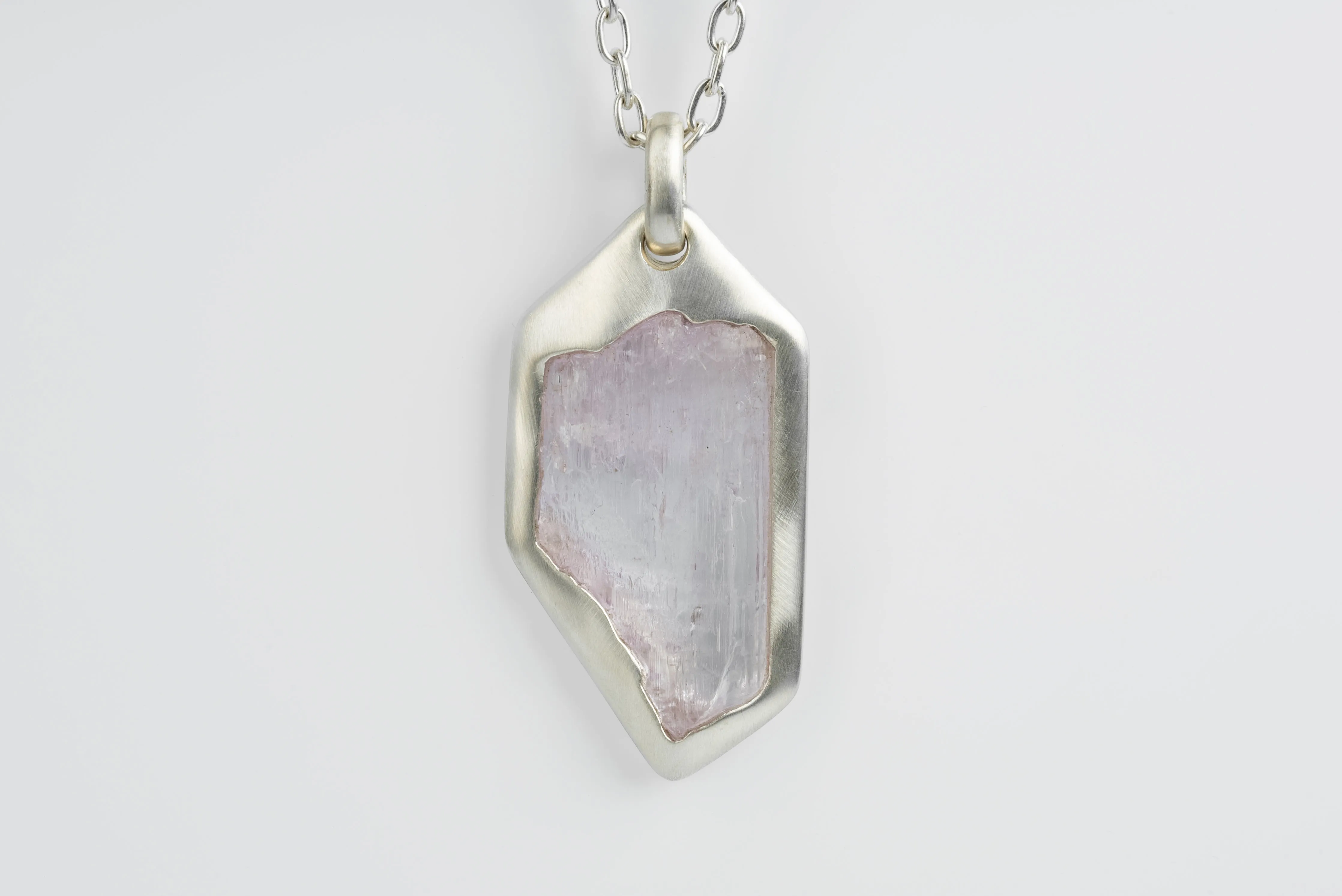 Halos Necklace (50cm, Pink Kunzite, MA+KUN) sold by Parts of Four product image thumbnail 3