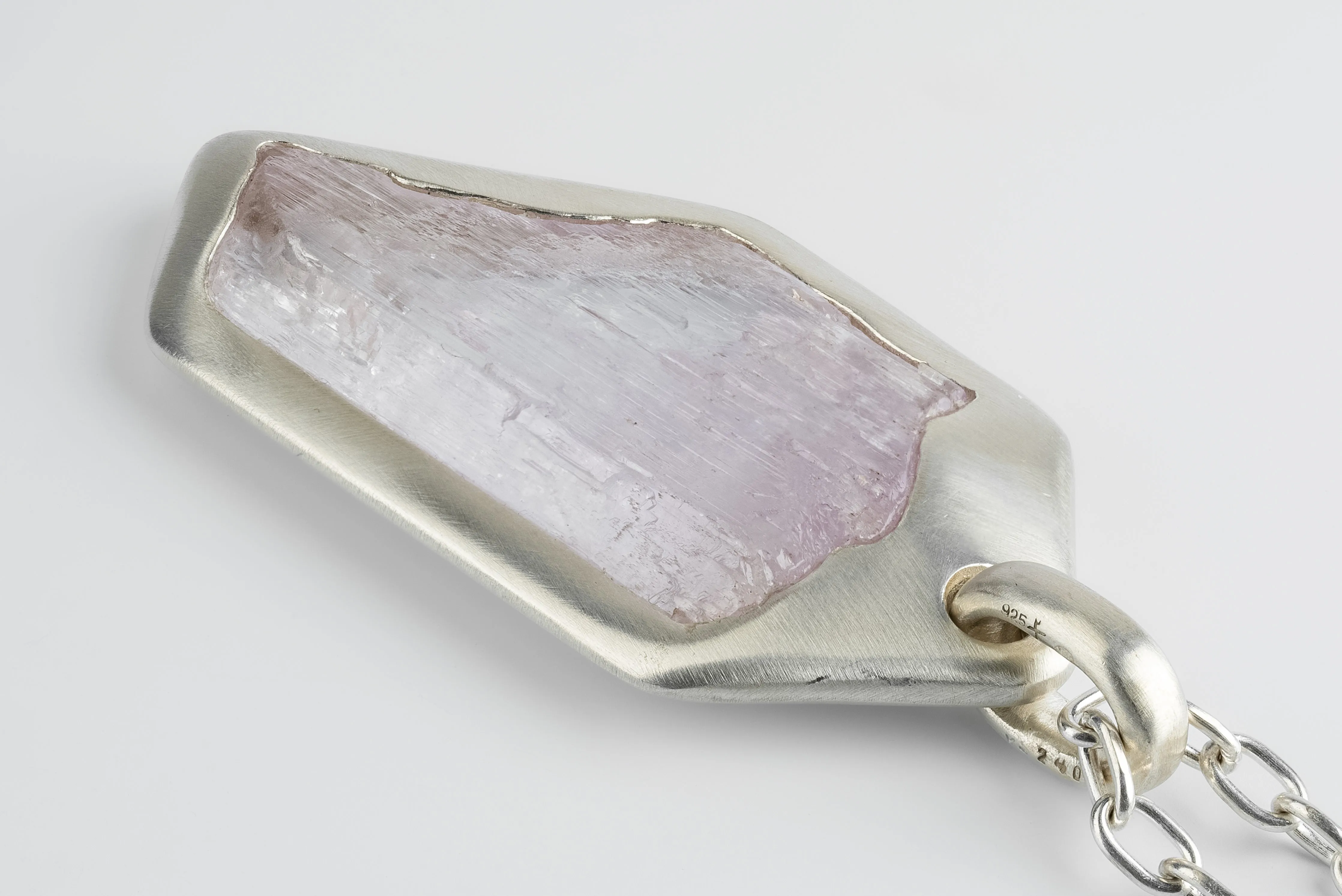 Halos Necklace (50cm, Pink Kunzite, MA+KUN) sold by Parts of Four product image thumbnail 2