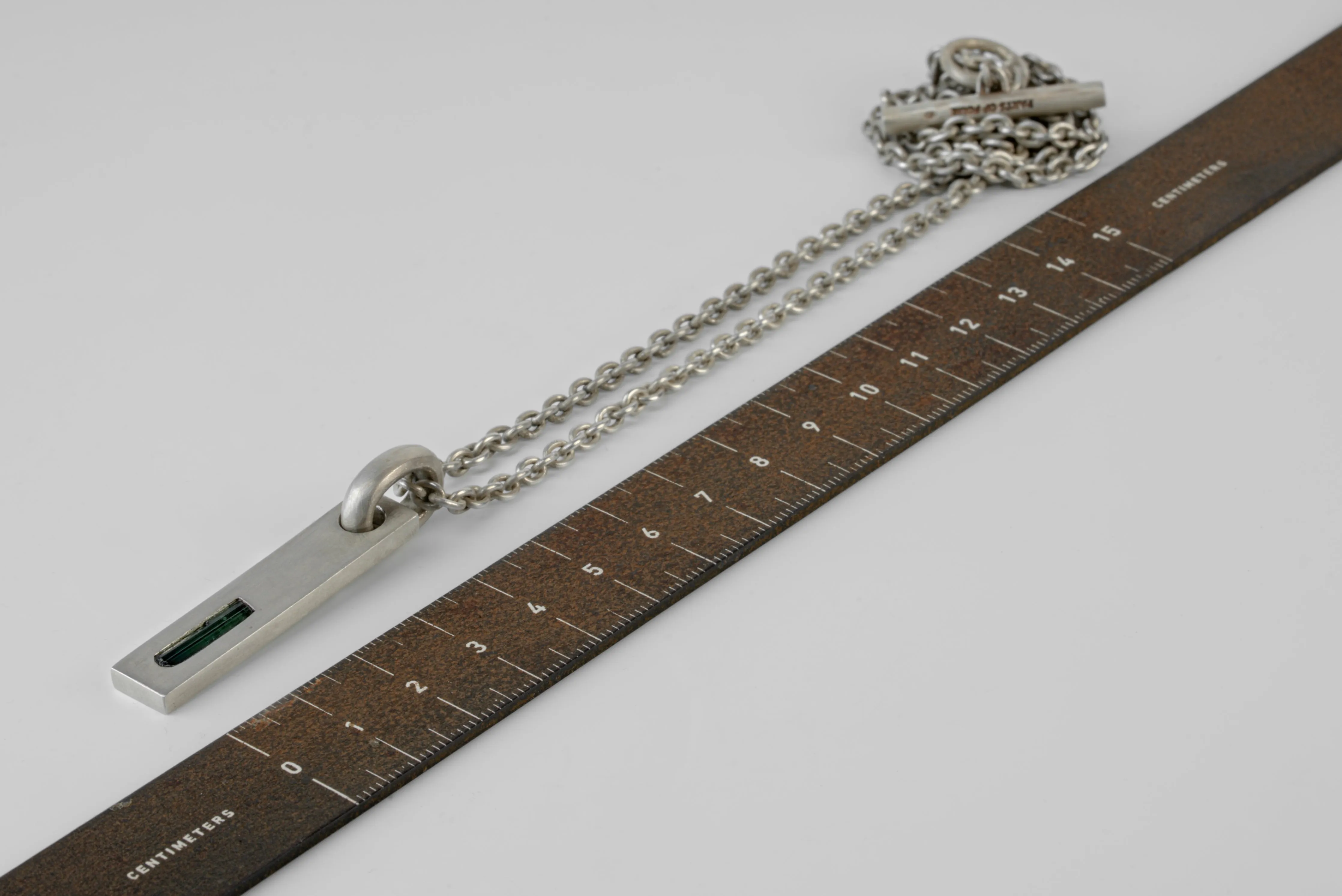 Plate Necklace (Adaptation, Verdelite, DA+VER) sold by Parts of Four product image thumbnail 5