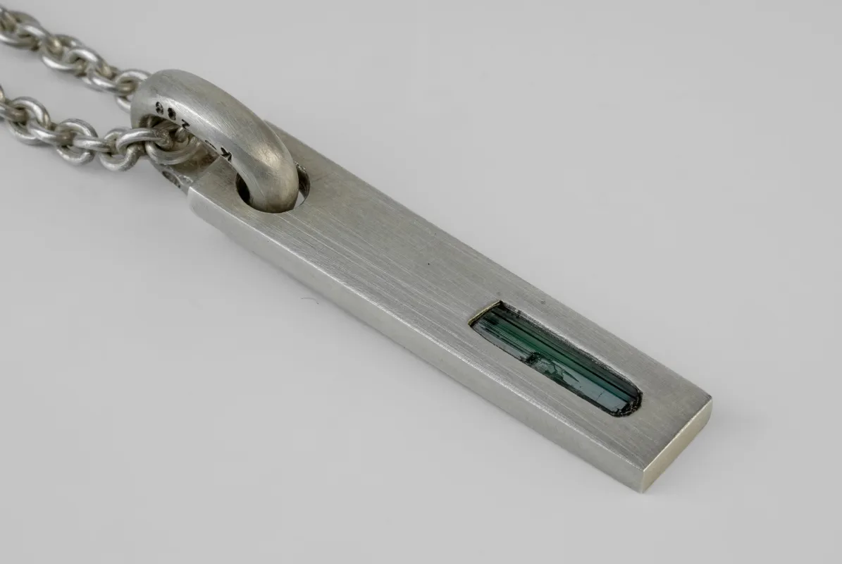 Plate Necklace (Adaptation, Verdelite, DA+VER) sold by Parts of Four