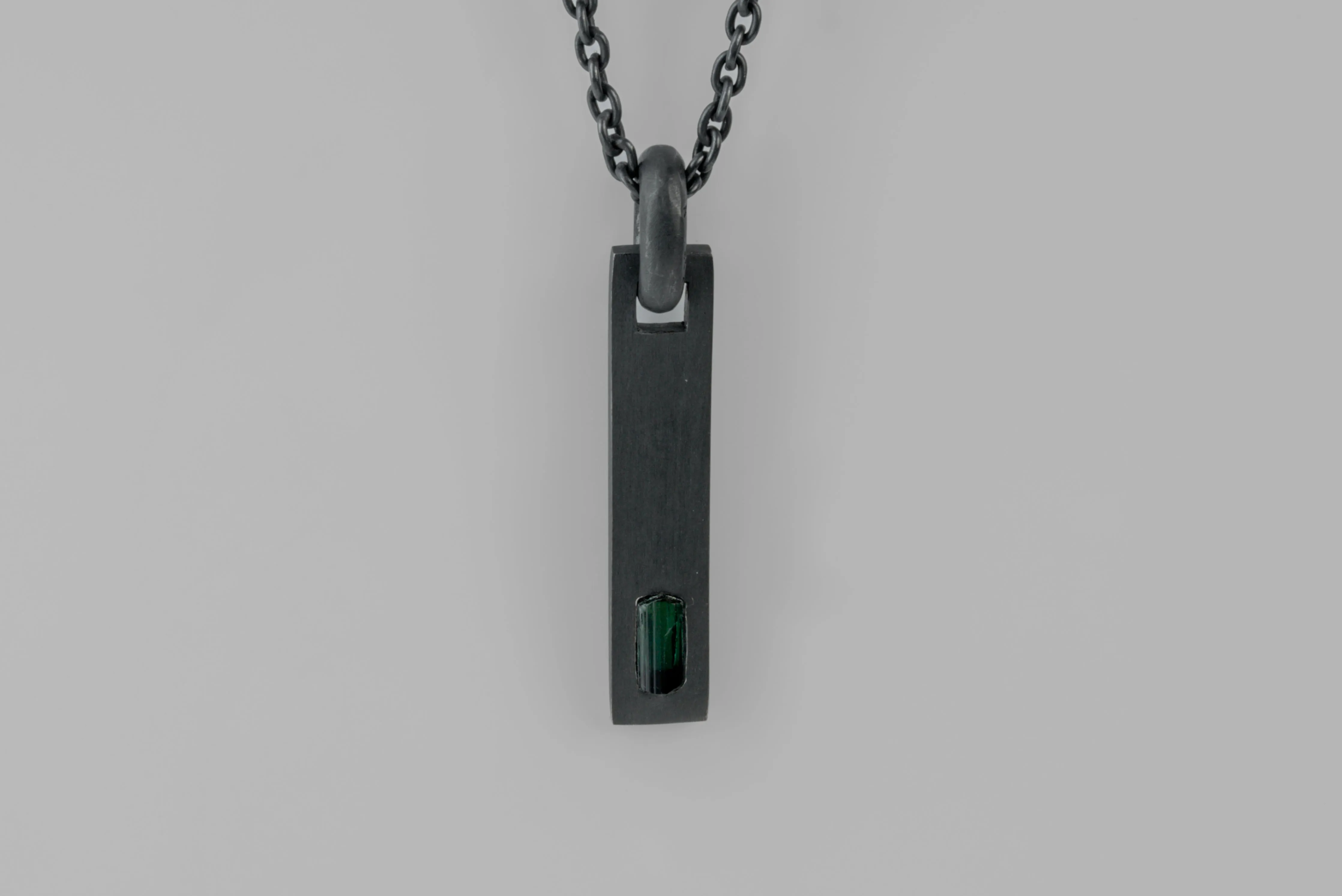 Plate Necklace (50cm, Adaptation, Verdelite, KA+VER) sold by Parts of Four product image thumbnail 3