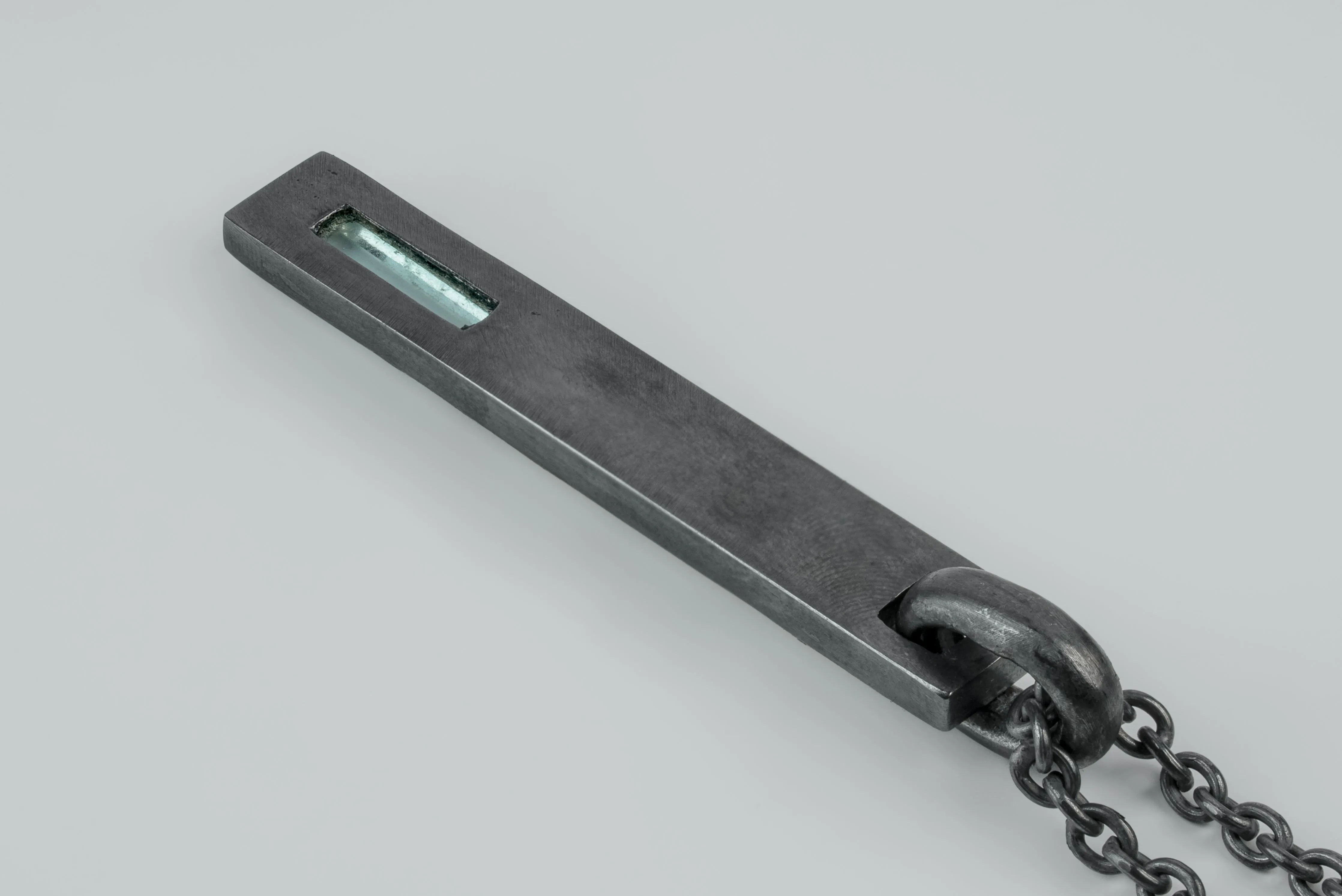 Plate Necklace (Fuse, Adaptation, Beryl, KA10KW+BER) sold by Parts of Four product image thumbnail 2