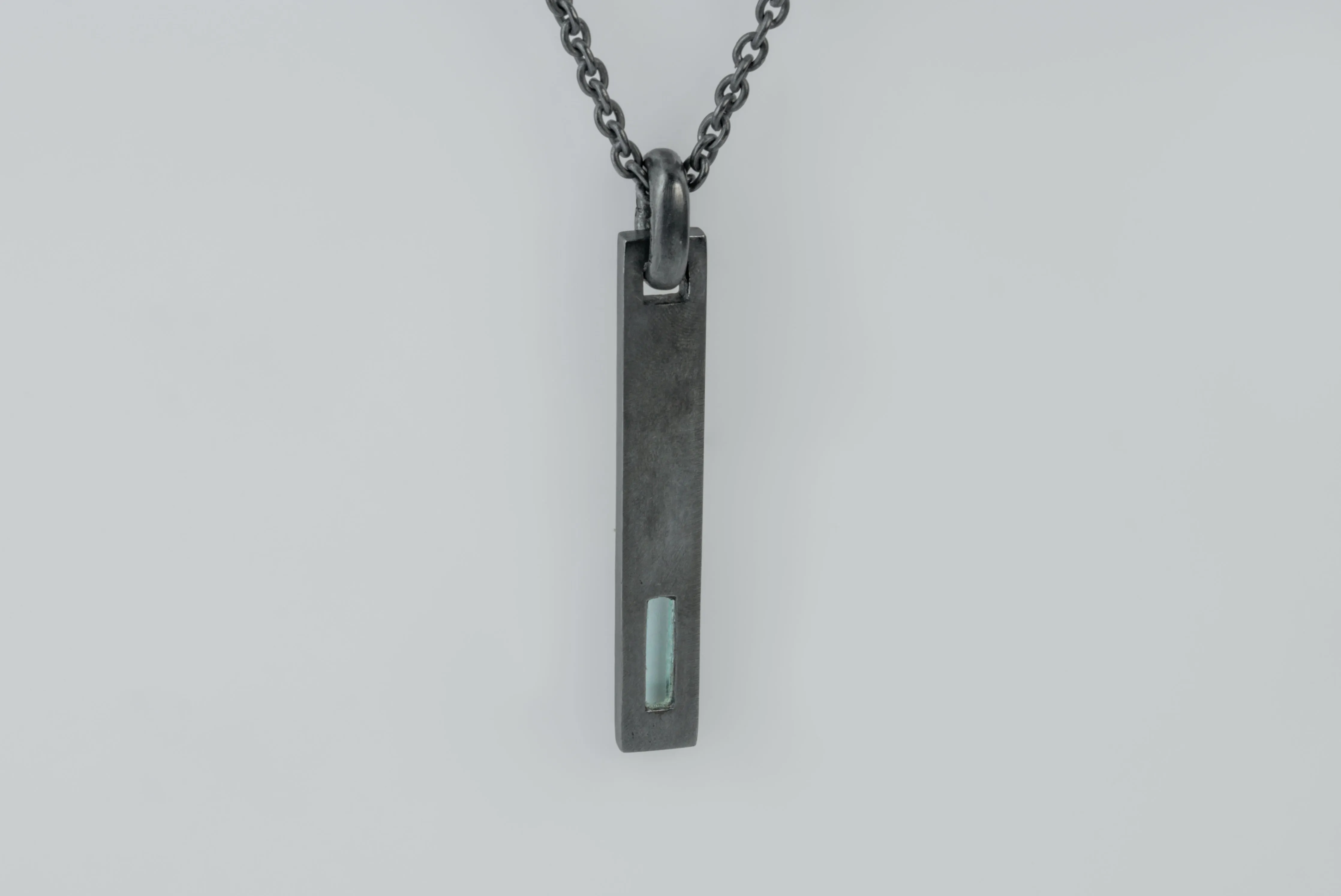 Plate Necklace (Fuse, Adaptation, Beryl, KA10KW+BER) sold by Parts of Four product image thumbnail 4