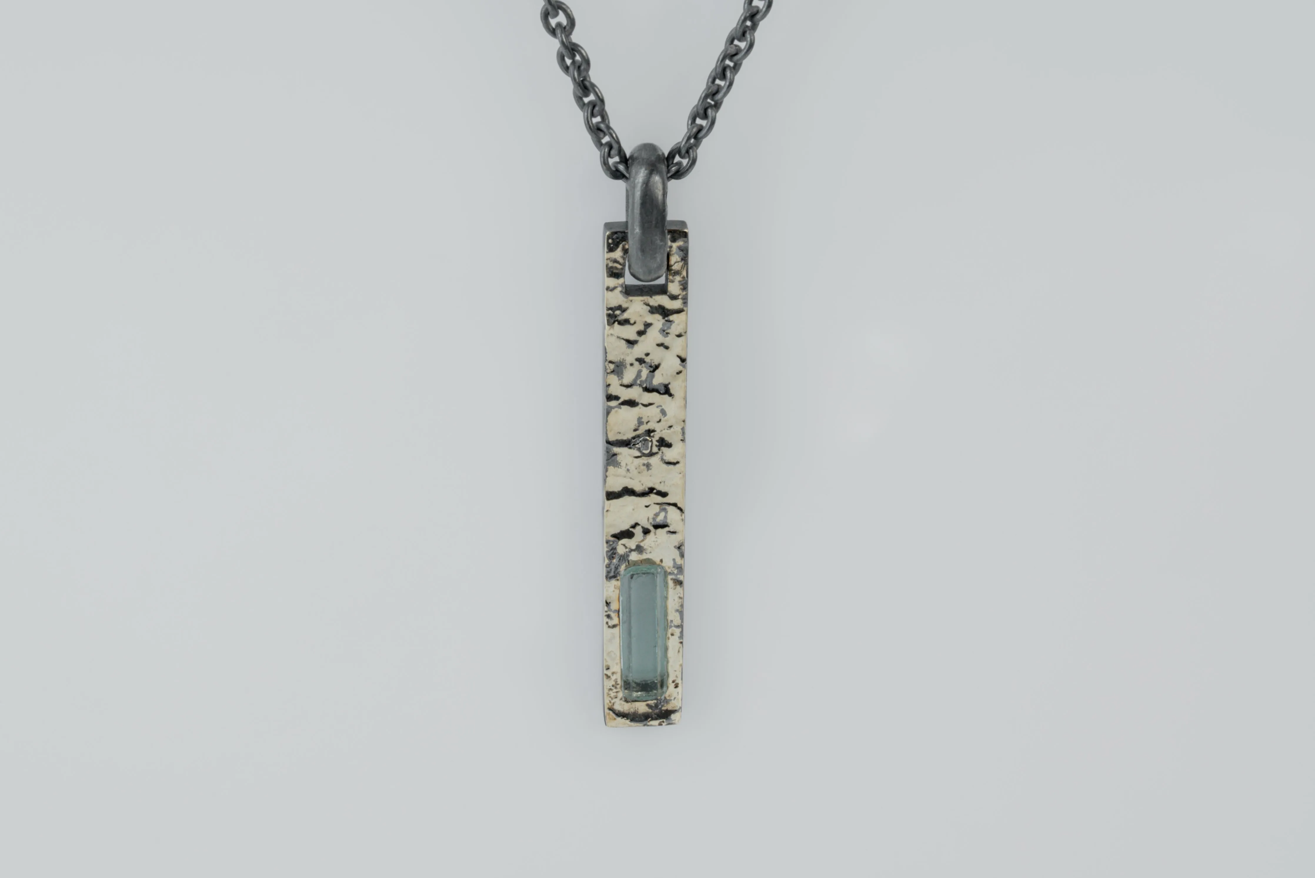 Plate Necklace (Fuse, Adaptation, Beryl, KA10KW+BER) sold by Parts of Four product image thumbnail 3