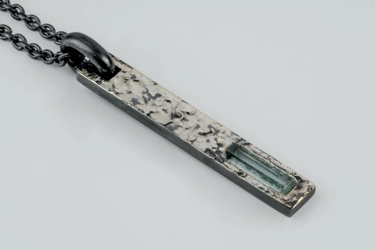 Plate Necklace (Fuse, Adaptation, Beryl, KA10KW+BER) sold by Parts of Four