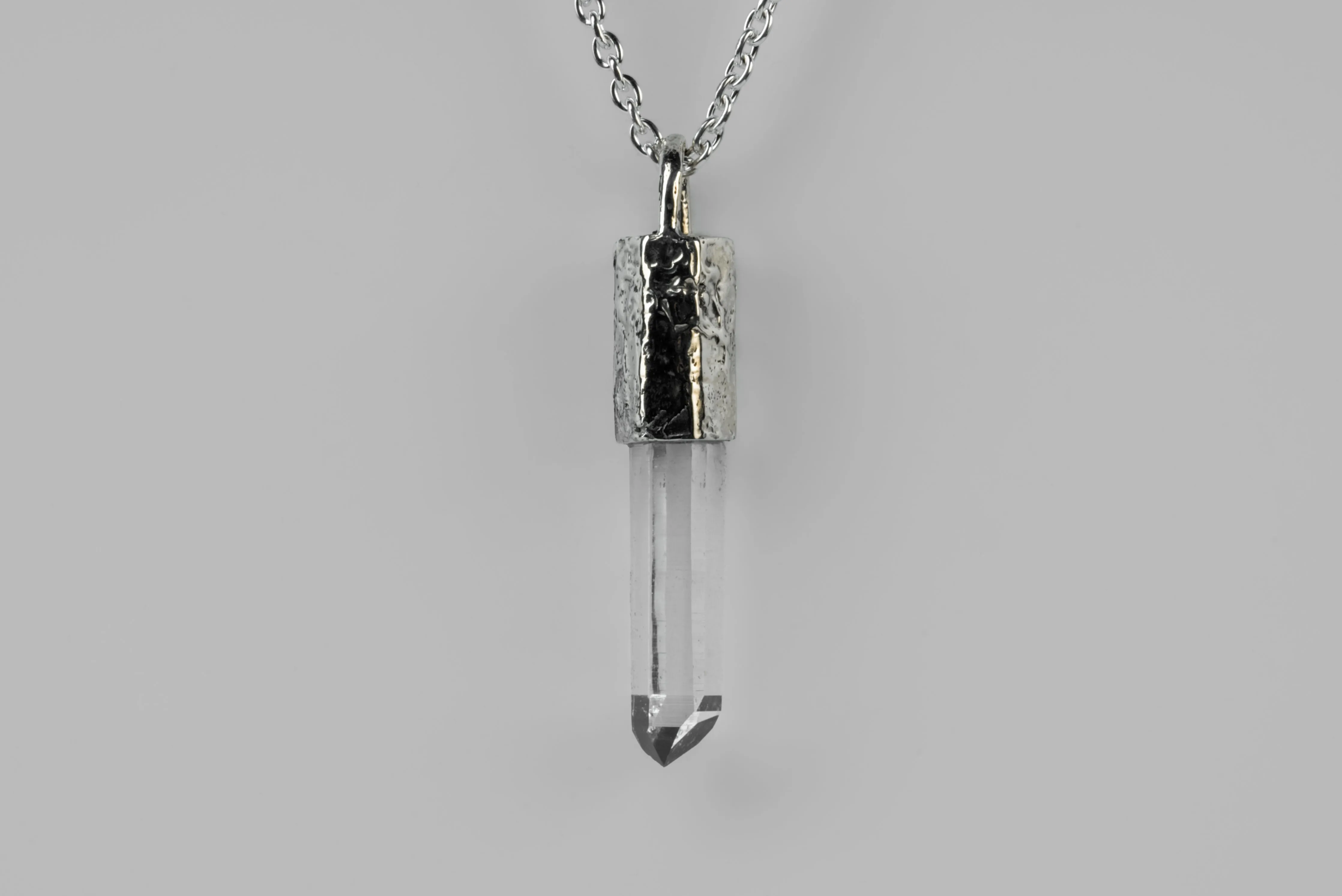 Talisman Necklace (Fuse, Lemurian Quartz, PA10KW+LEM) sold by Parts of Four product image thumbnail 3