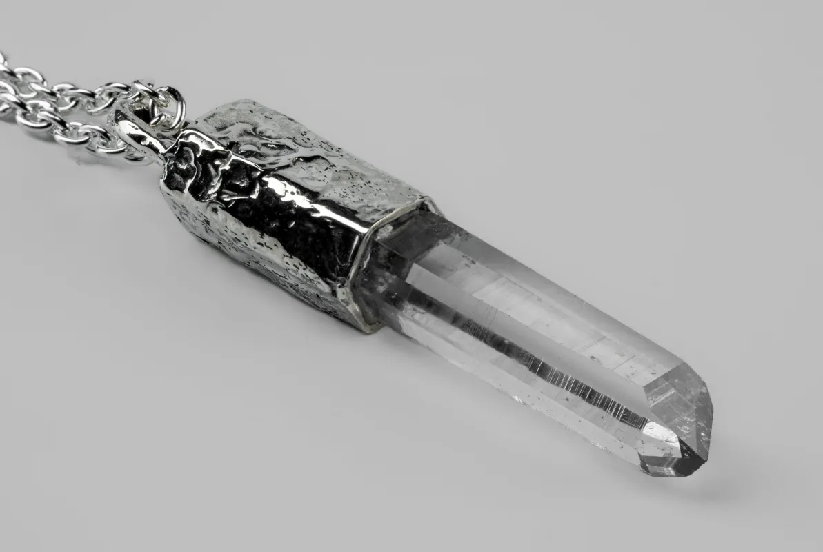 Talisman Necklace (Fuse, Lemurian Quartz, PA10KW+LEM) sold by Parts of Four