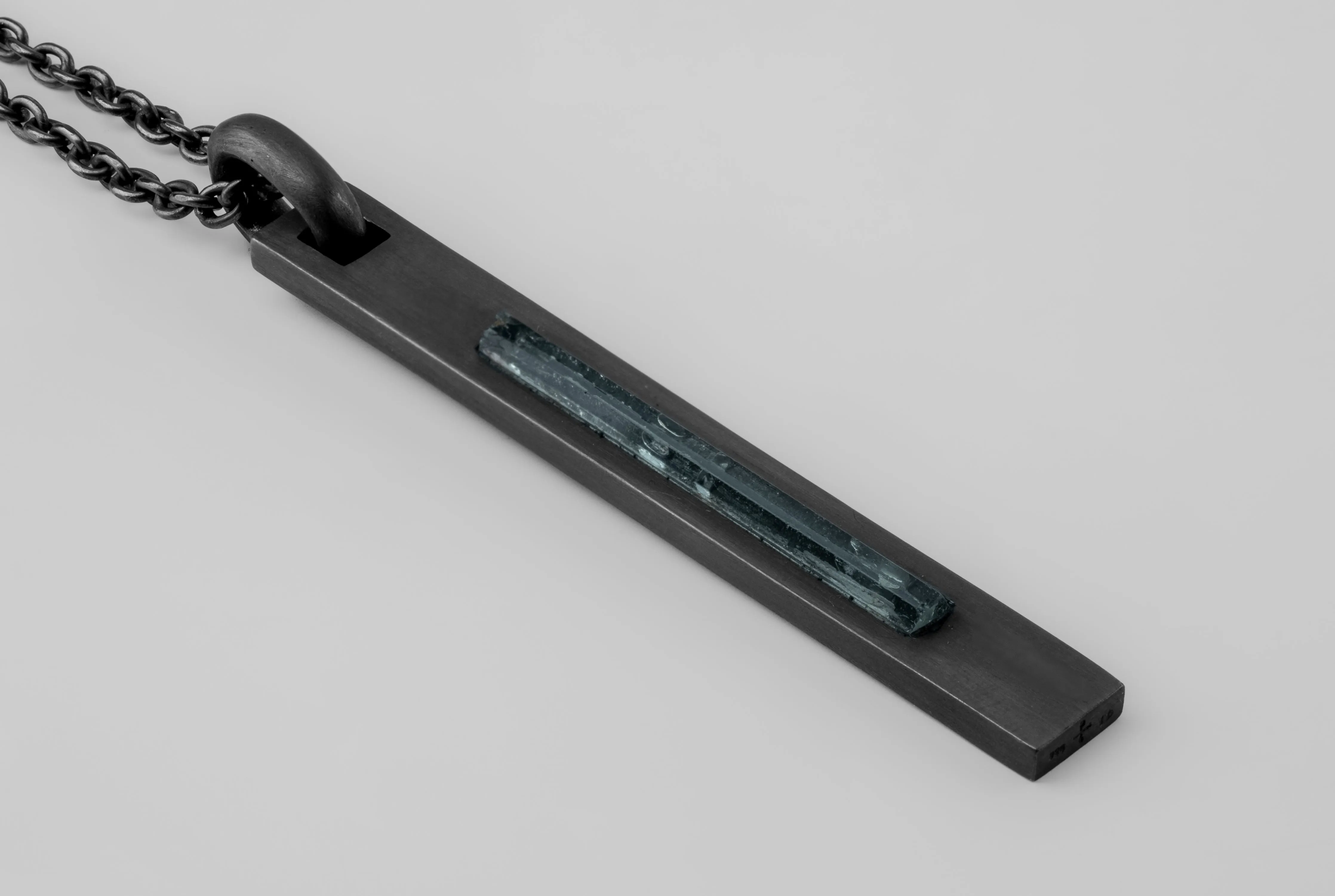 Plate Necklace (Adaptation, Emerald, KA+EMER) sold by Parts of Four