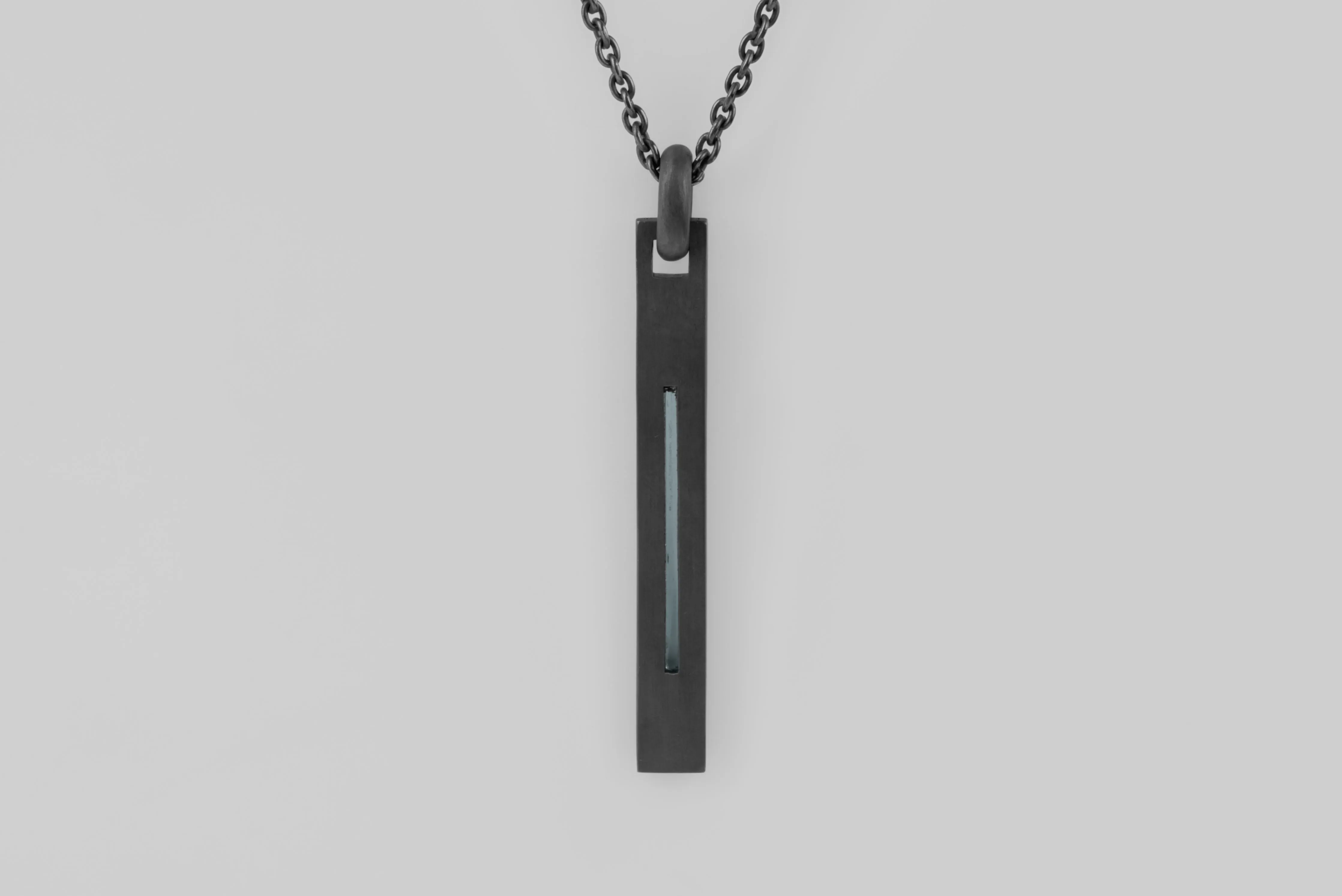 Plate Necklace (Adaptation, Emerald, KA+EMER) sold by Parts of Four product image thumbnail 4