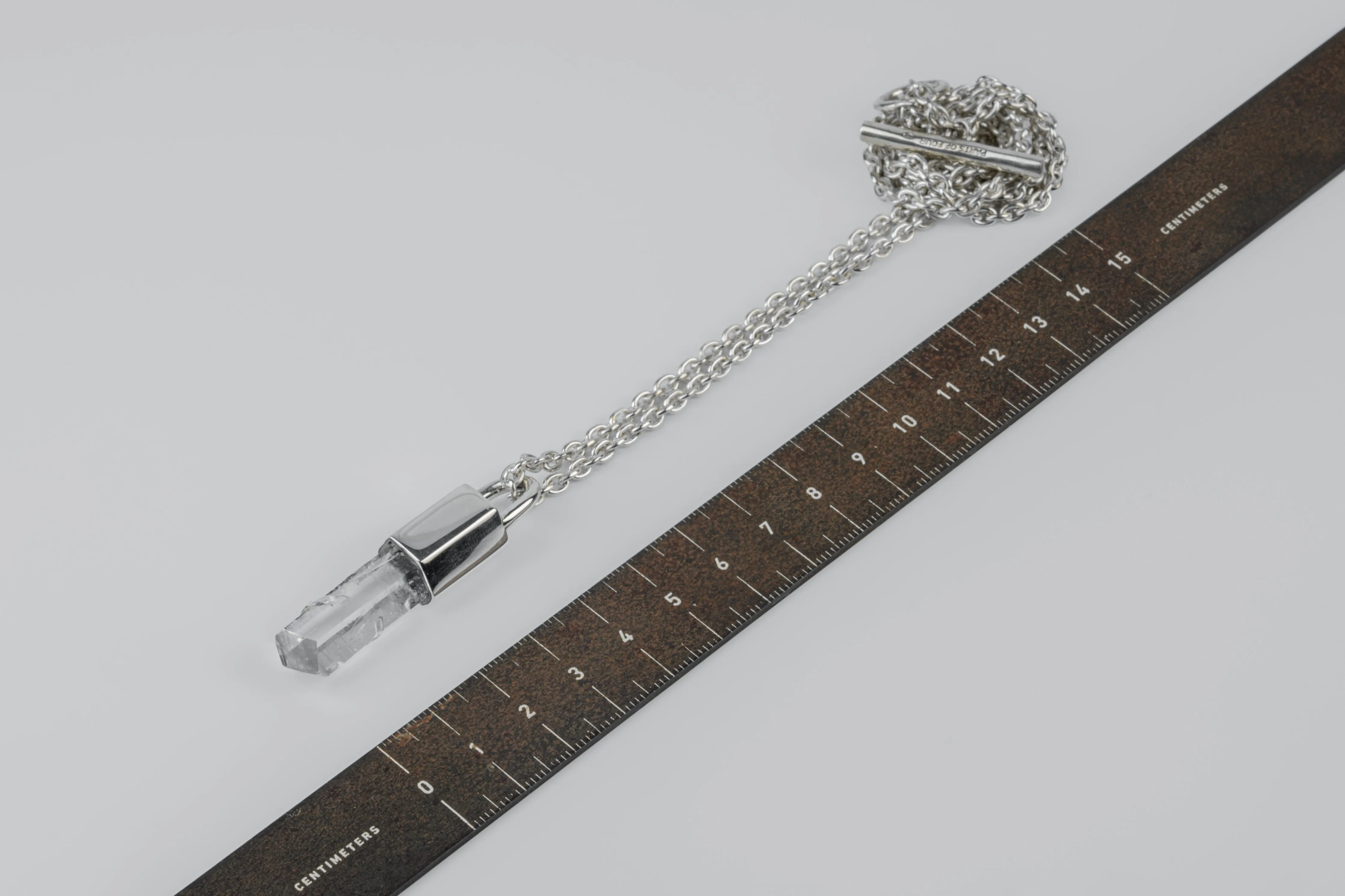 Talisman Necklace (Lemurian Quartz, PA+LEM) sold by Parts of Four product image thumbnail 5