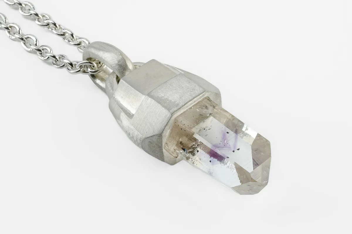 Talisman Necklace (Brace-Held, Healed, Amethyst, MA+AME) sold by Parts of Four