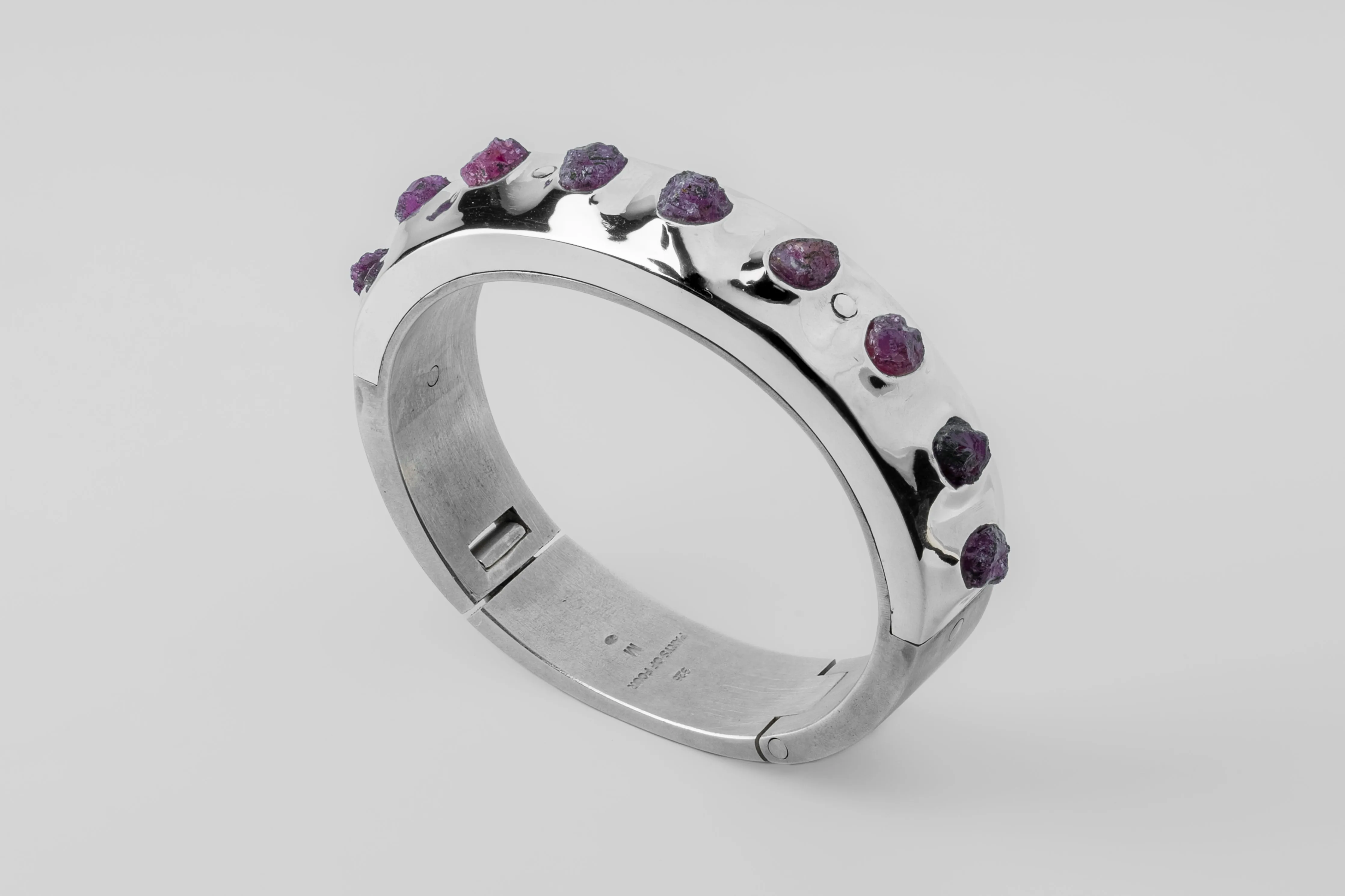 Sistema Bracelet v2 (Terrestrial, Raised Terraform, Dirty Ruby Slabs, 17mm, DA+PA+DRUS) sold by Parts of Four product image thumbnail 2
